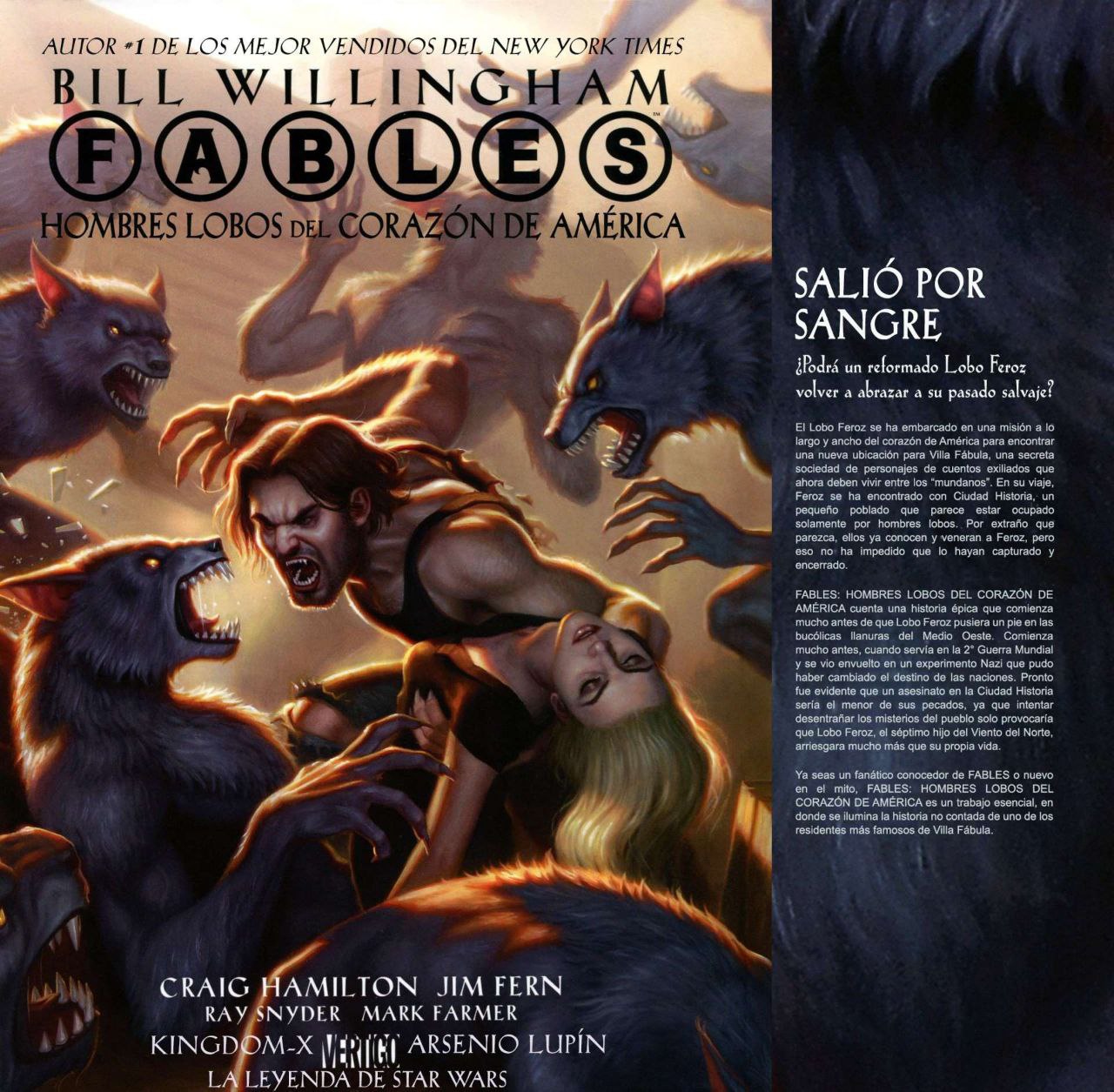Portada ampliada de FABLES
