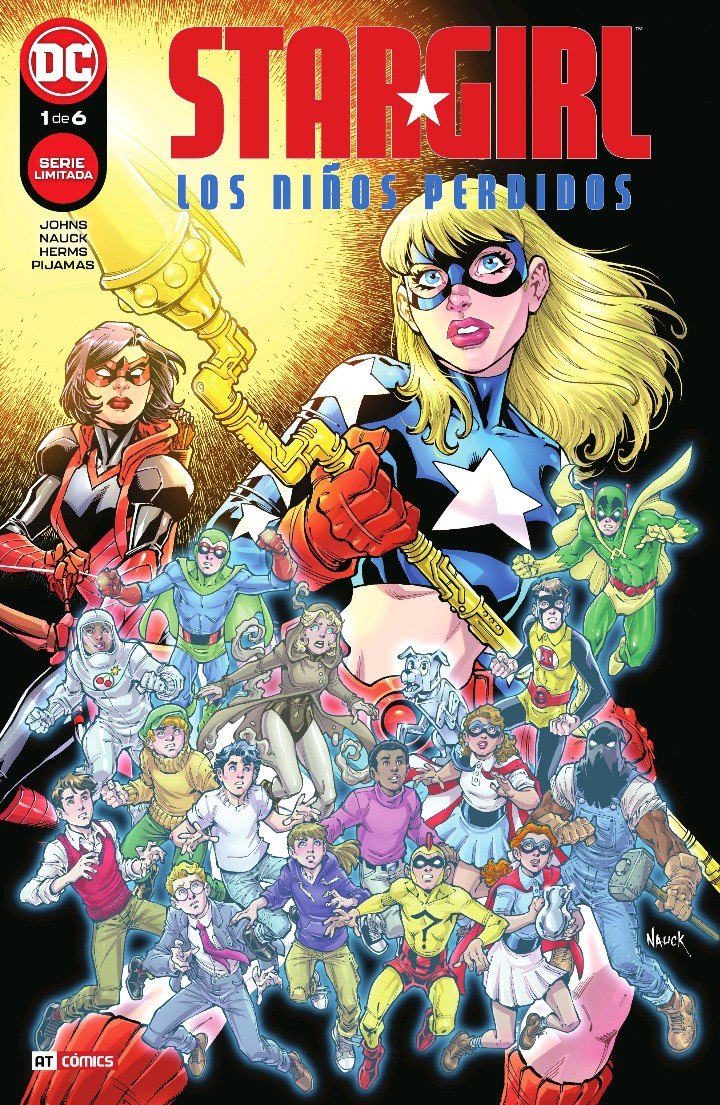 Portada ampliada de STARGIRL LOS NIÑOS PERDIDOS