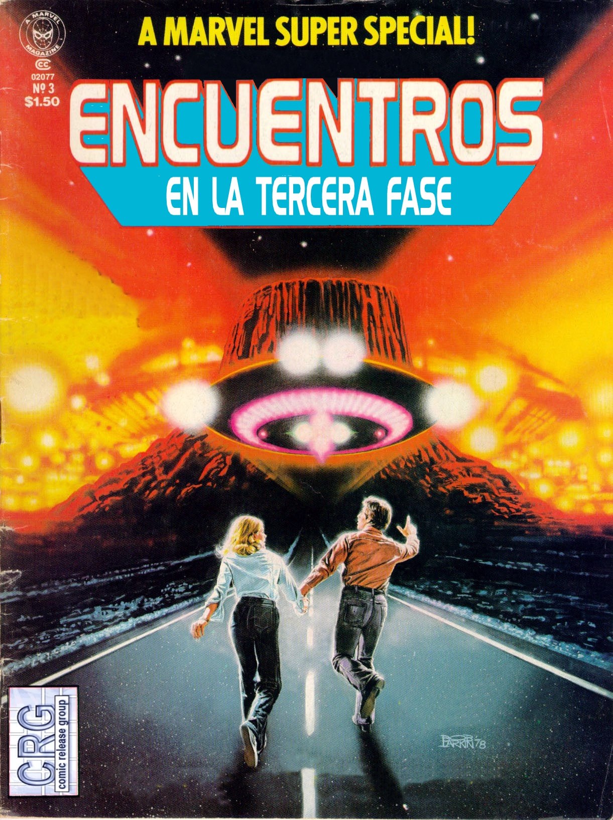 Portada ampliada de ENCUENTROS EN LA TERCERA FASE