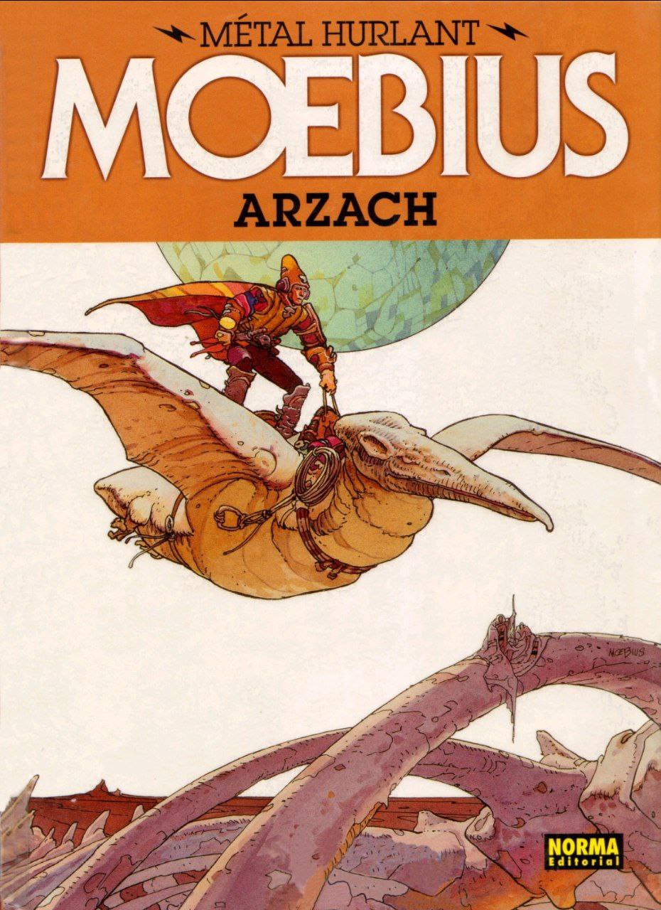 Portada ampliada de MOEBIUS