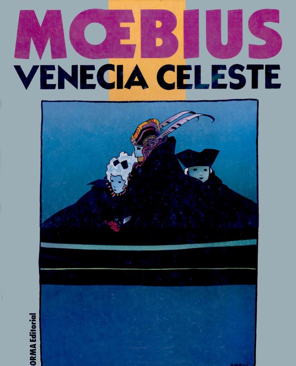 Portada ampliada de MOEBIUS VENECIA CELESTE