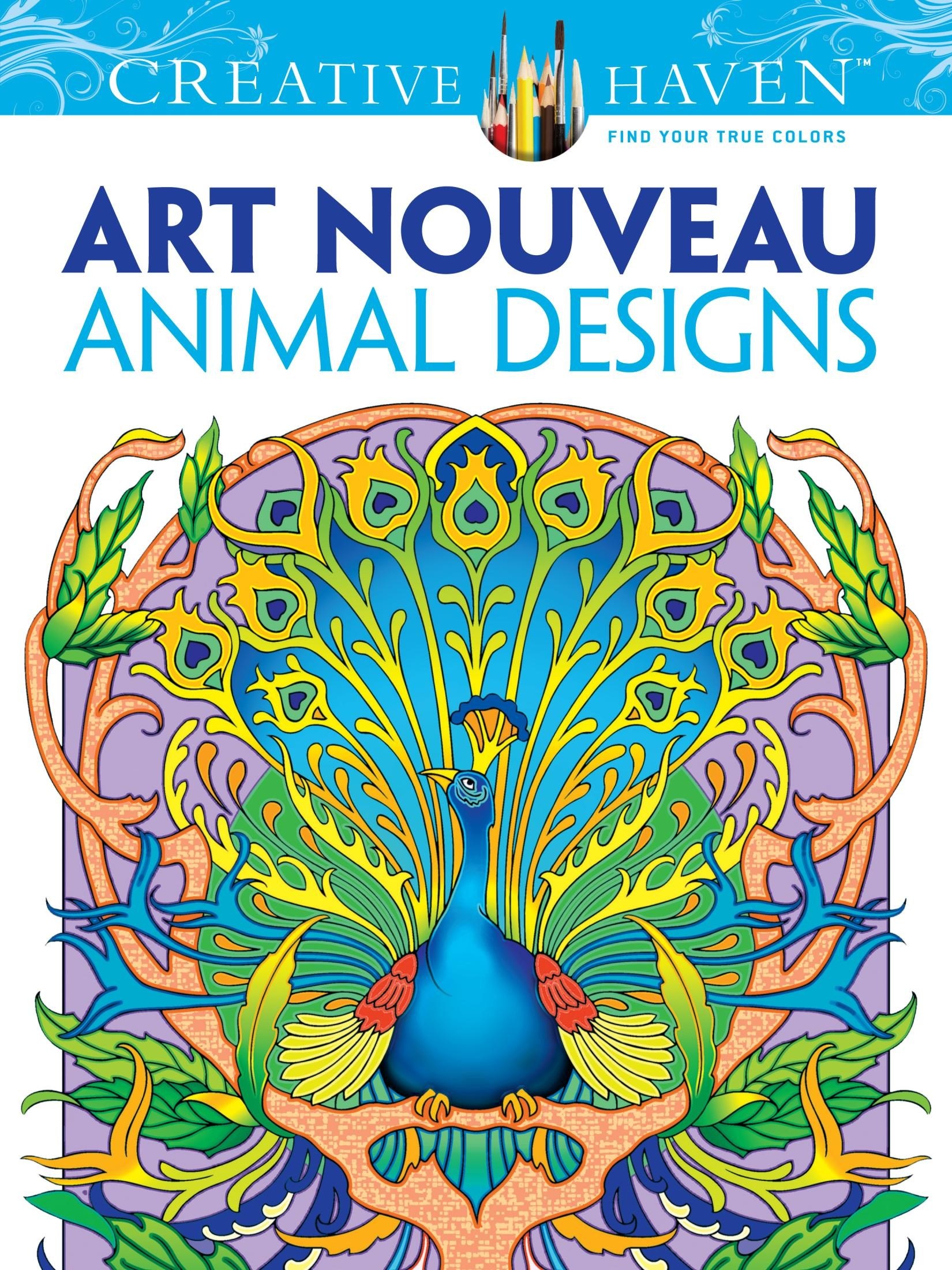 Portada ampliada de ART NOUVEAU ANIMAL DESIGNS