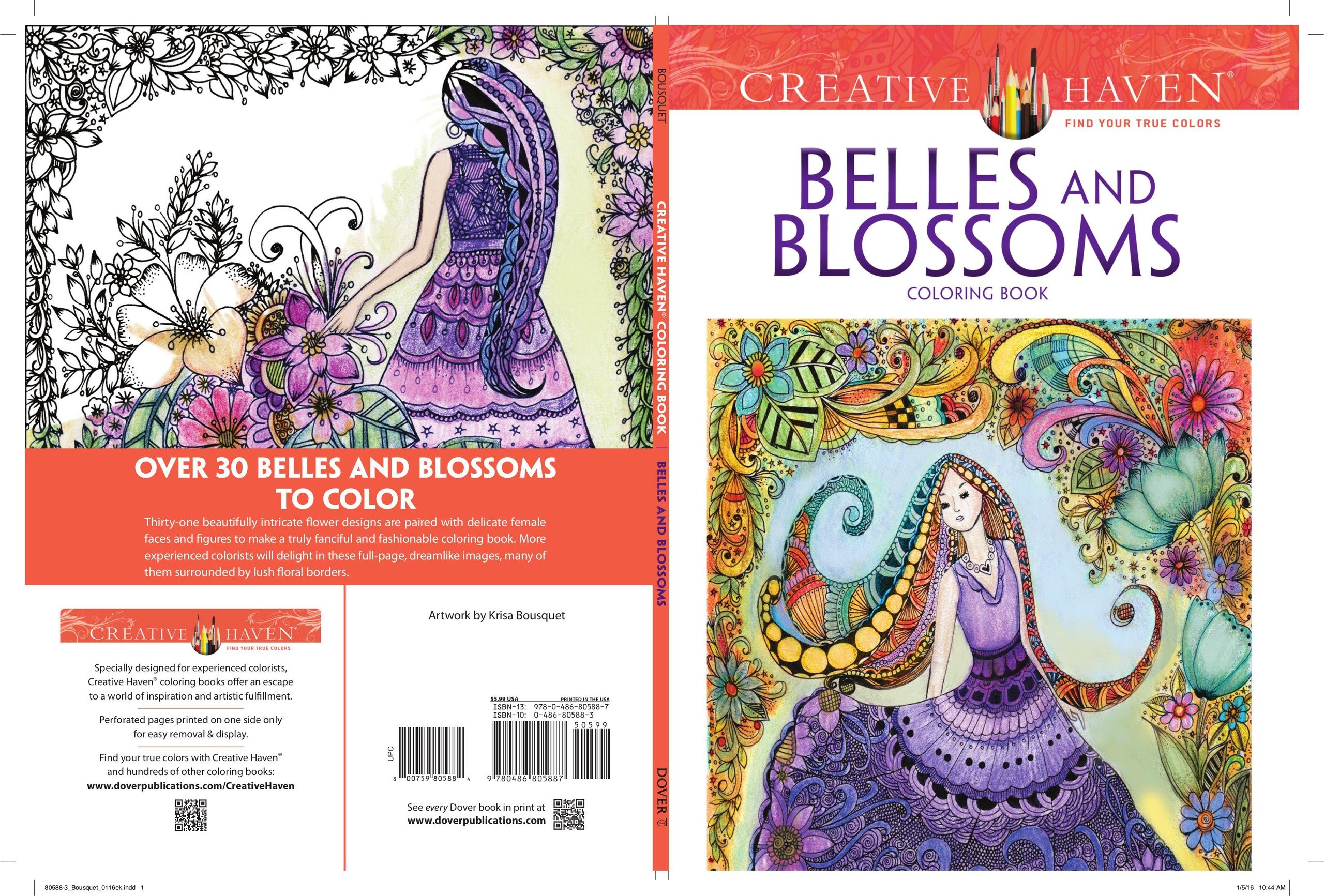 Portada ampliada de Belles and Blossoms