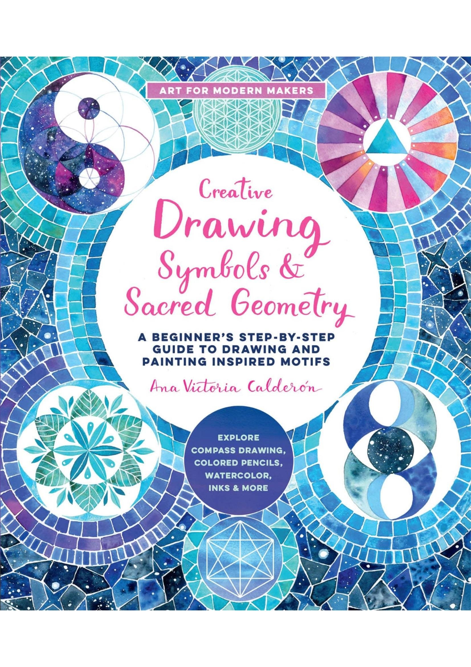 Portada ampliada de Creative Drawing Symbols & Sacred Geometry