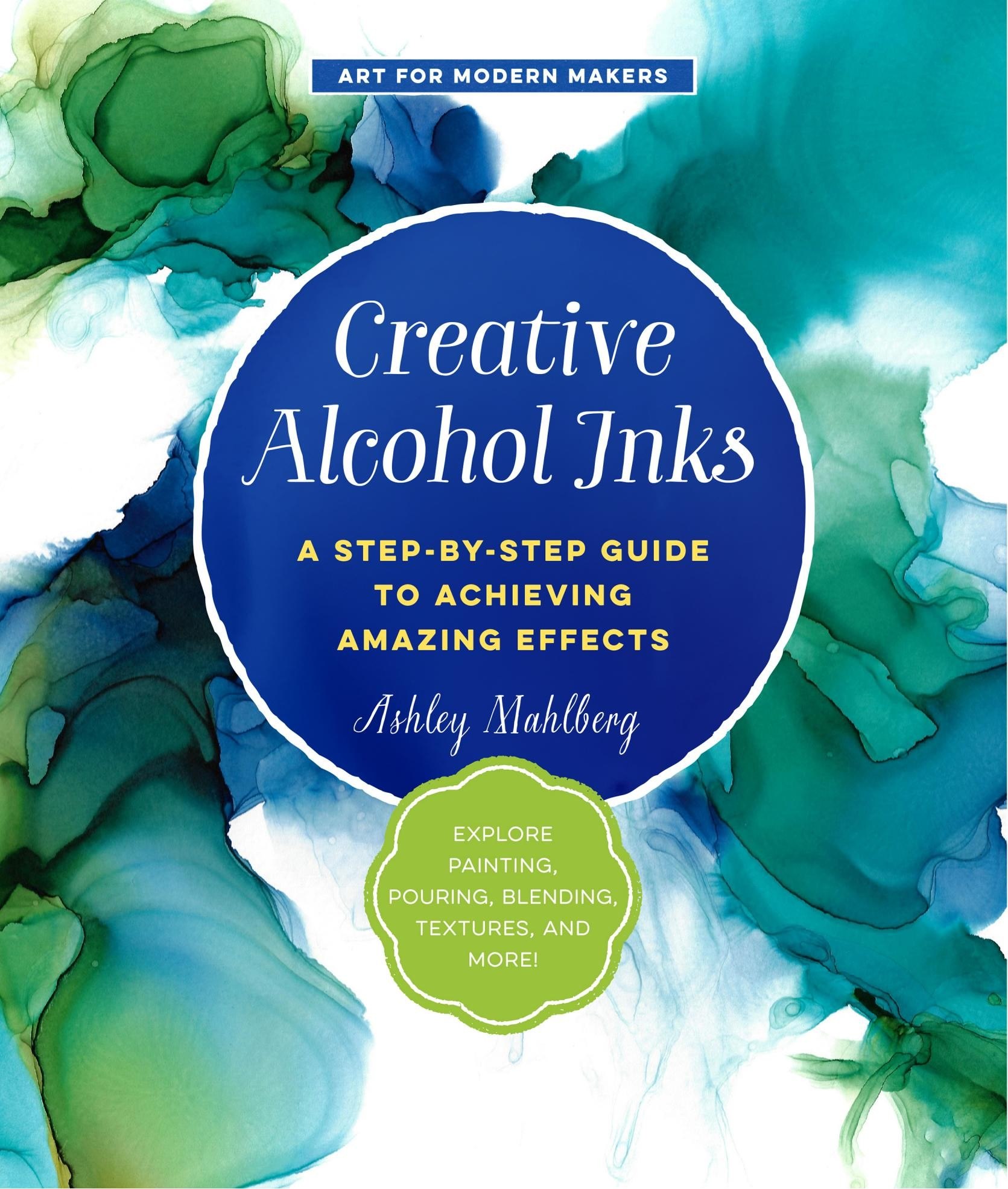 Portada ampliada de Creative Alcohol Inks