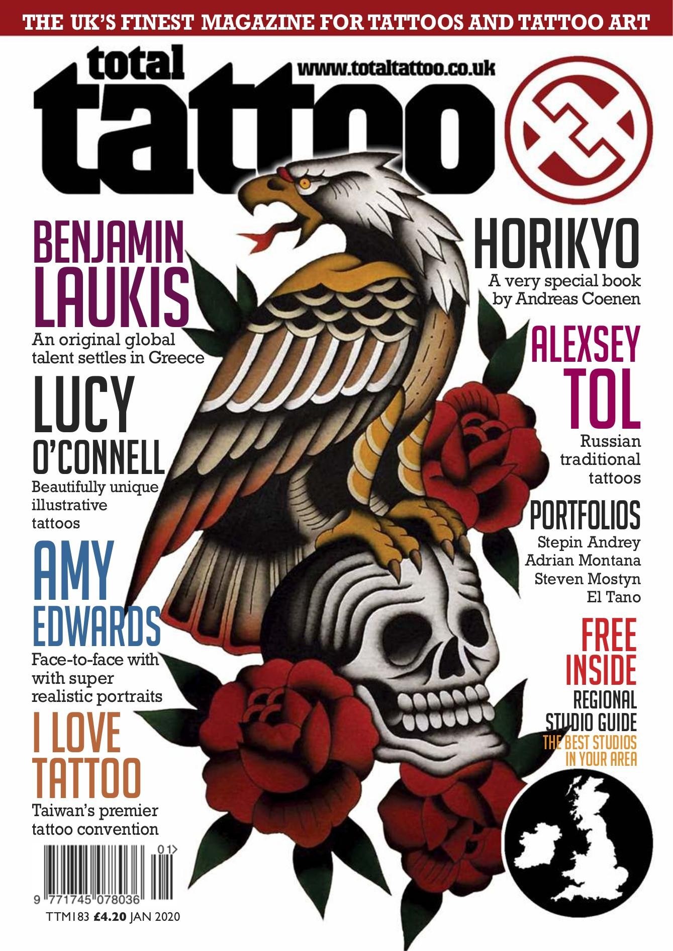 Portada ampliada de total tattoo