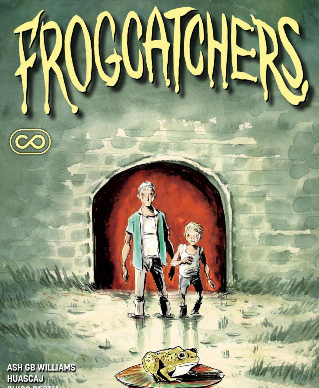 Portada ampliada de FROGCATCHERS