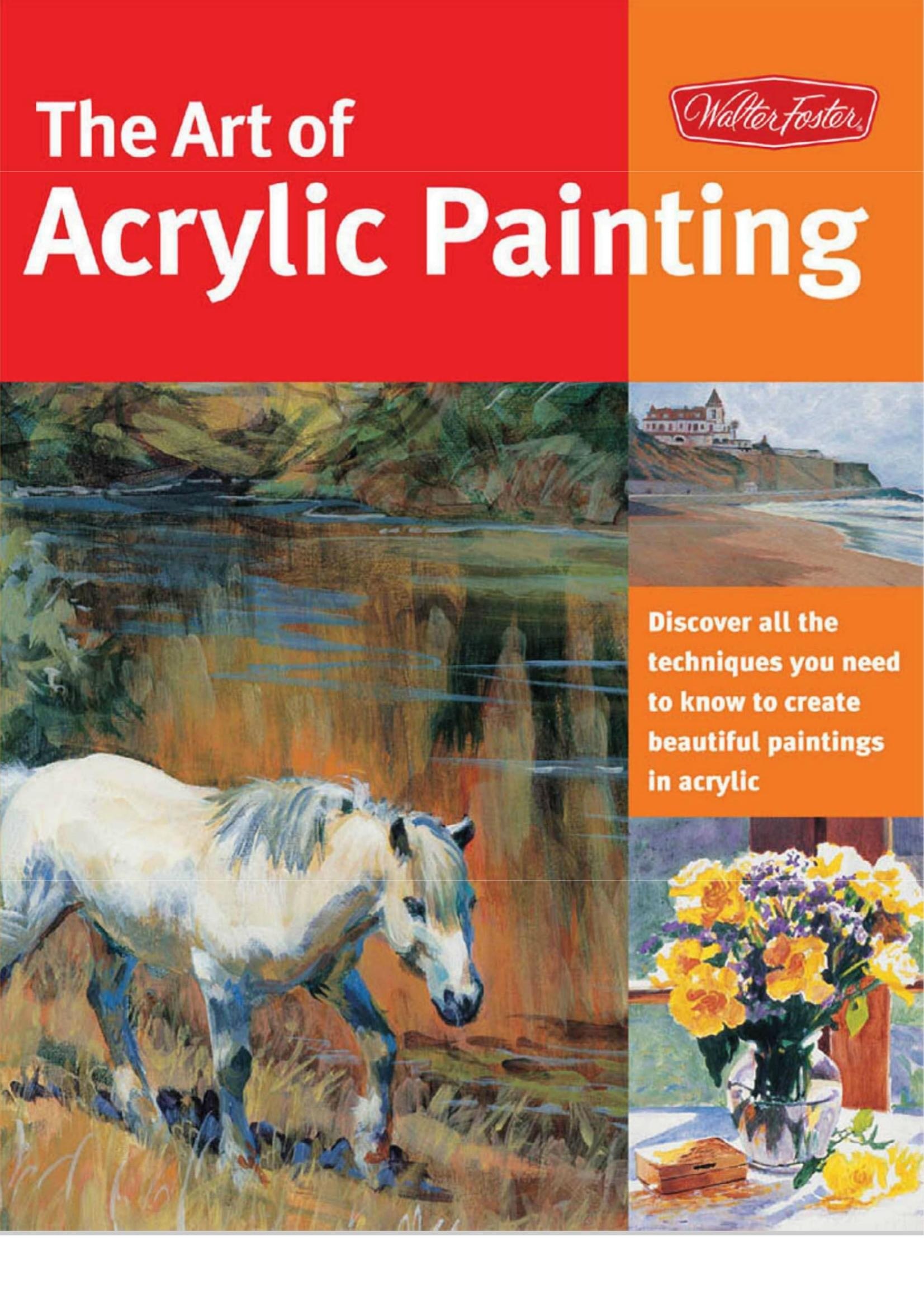 Portada ampliada de The Art of Acrylic Painting