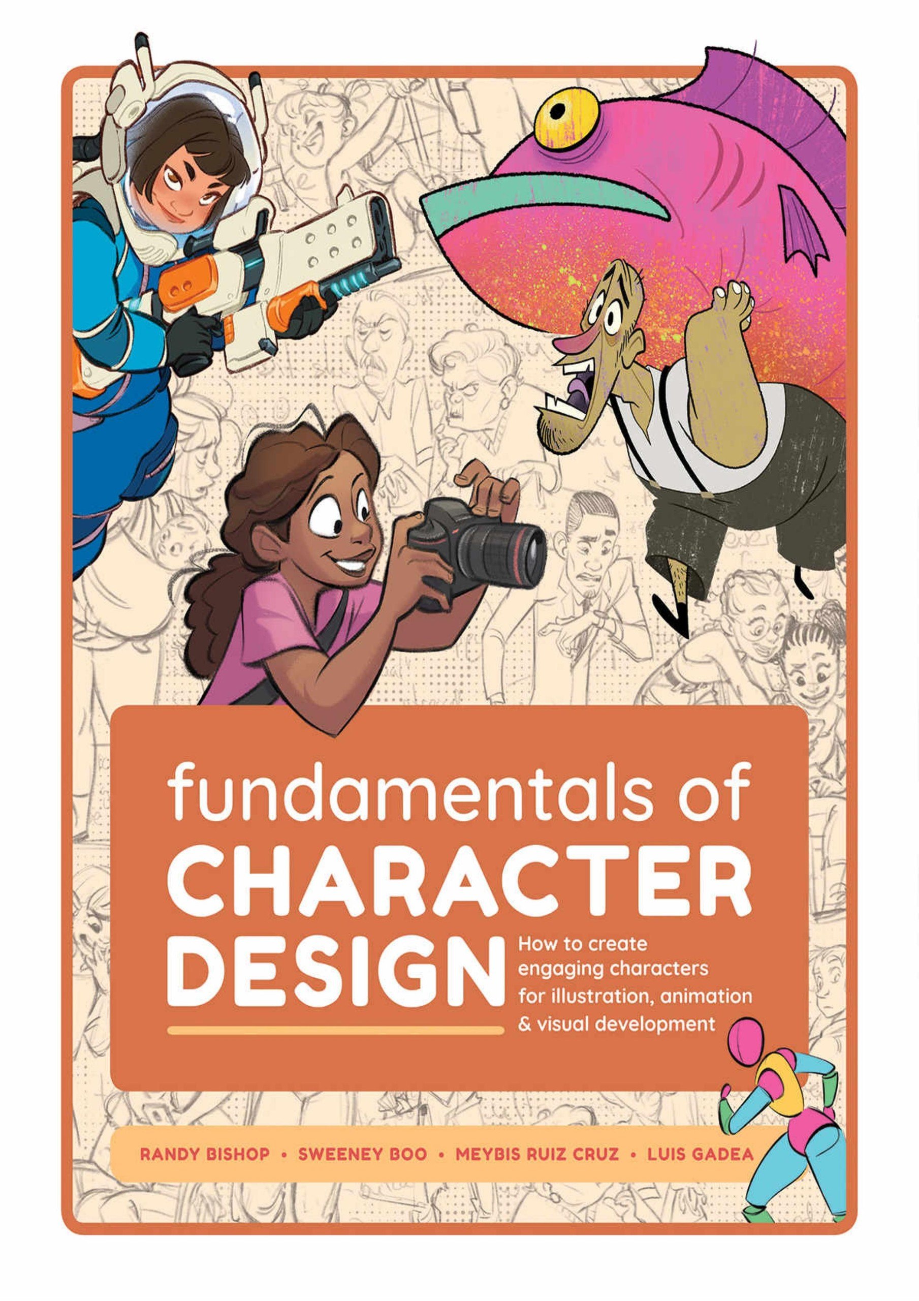 Portada ampliada de fundamentals of CHARACTER DESIGN