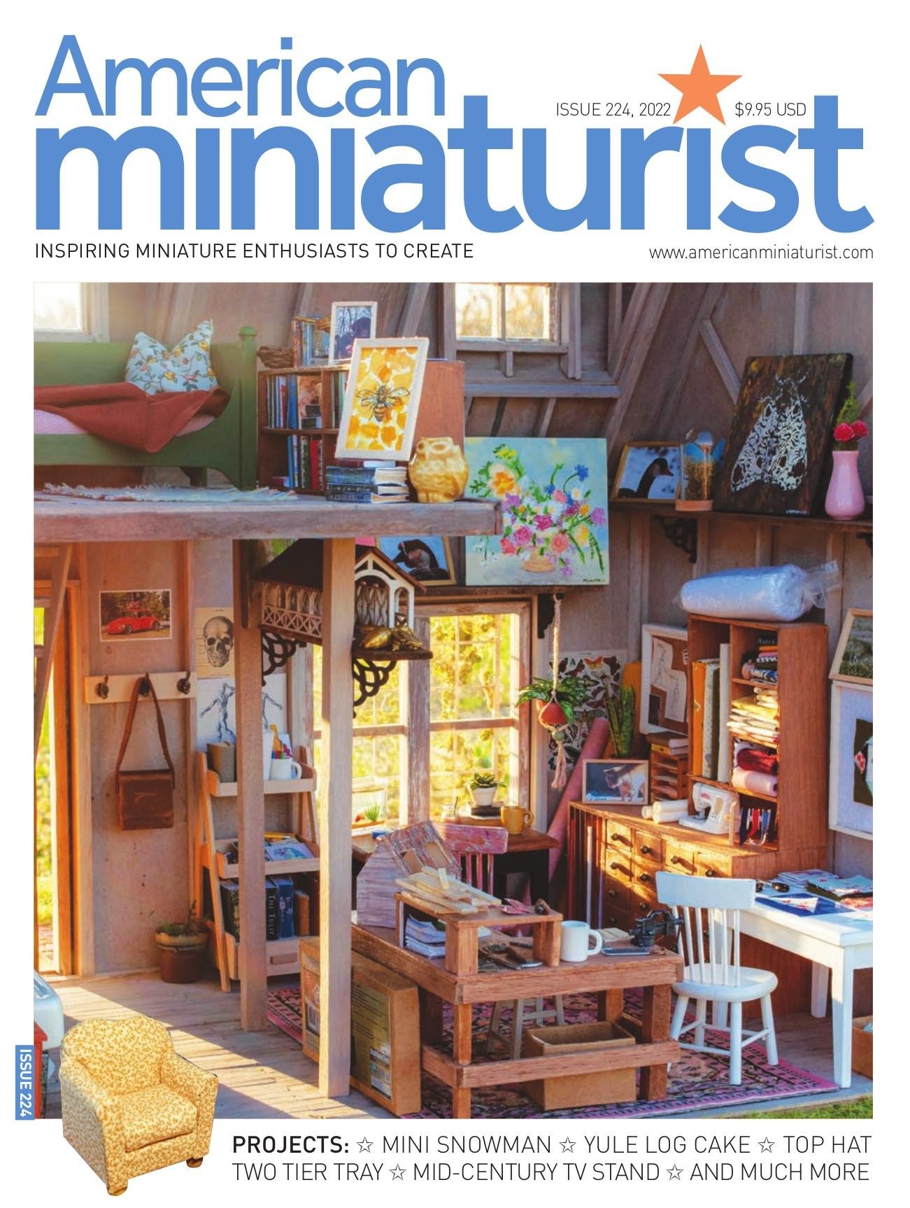 Portada ampliada de American miniaturist