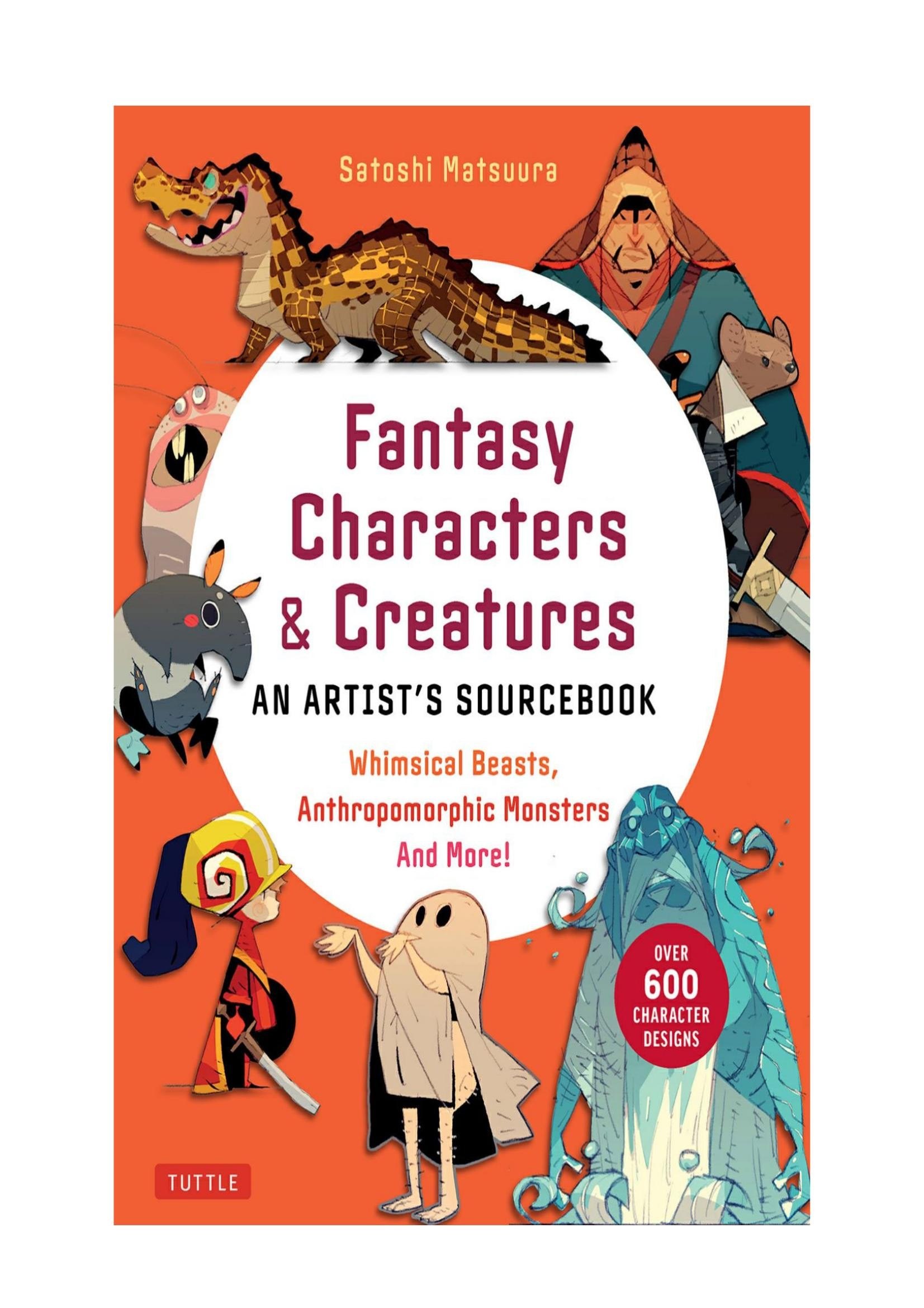 Portada ampliada de Fantasy Characters & Creatures