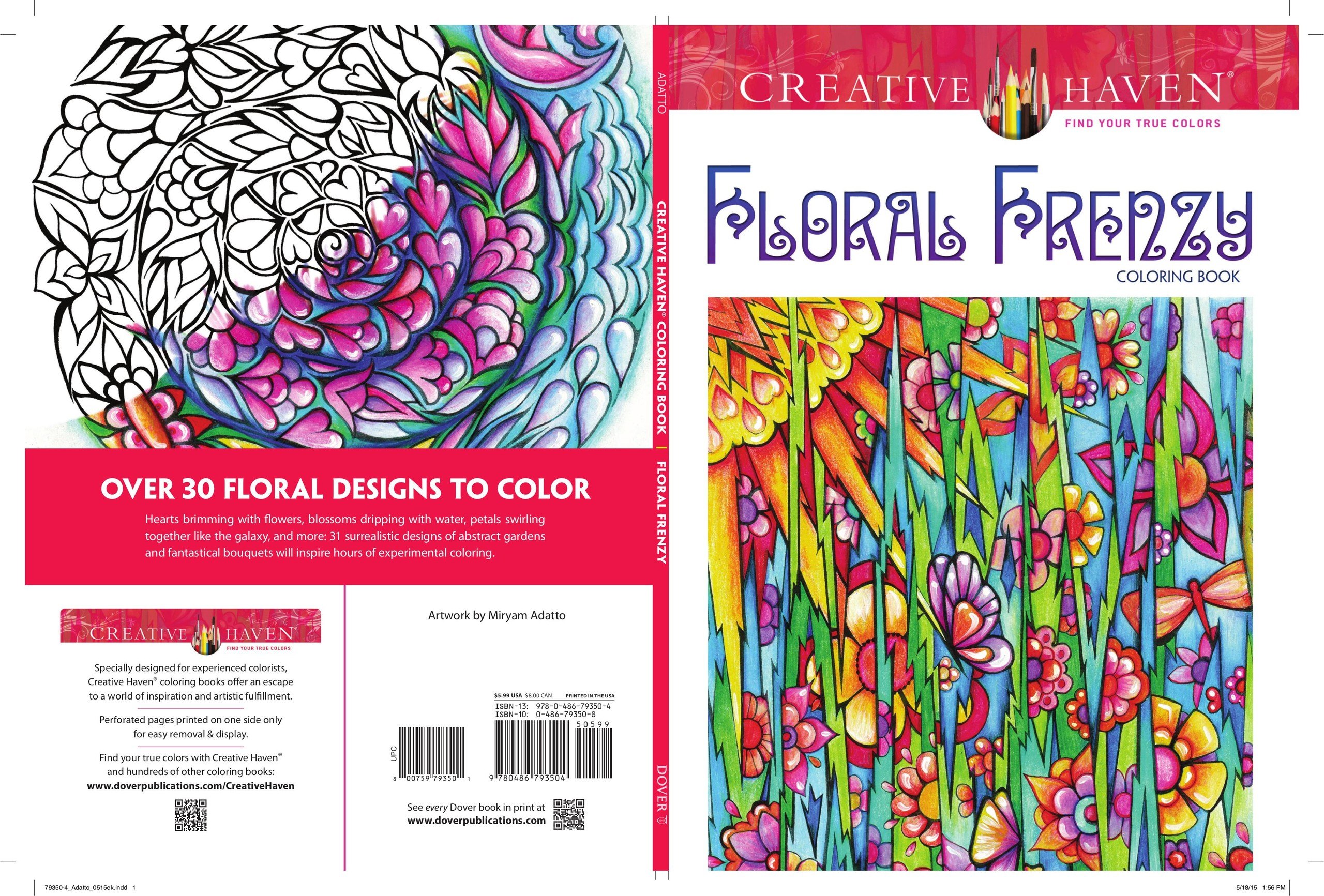 Portada ampliada de Floral Frenzy