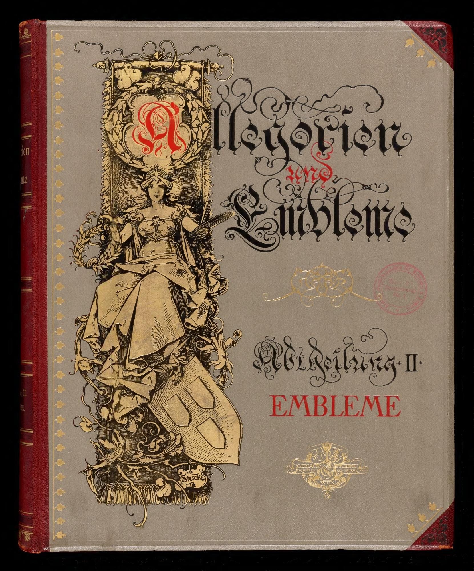 Portada ampliada de Allegorie und Einfalt