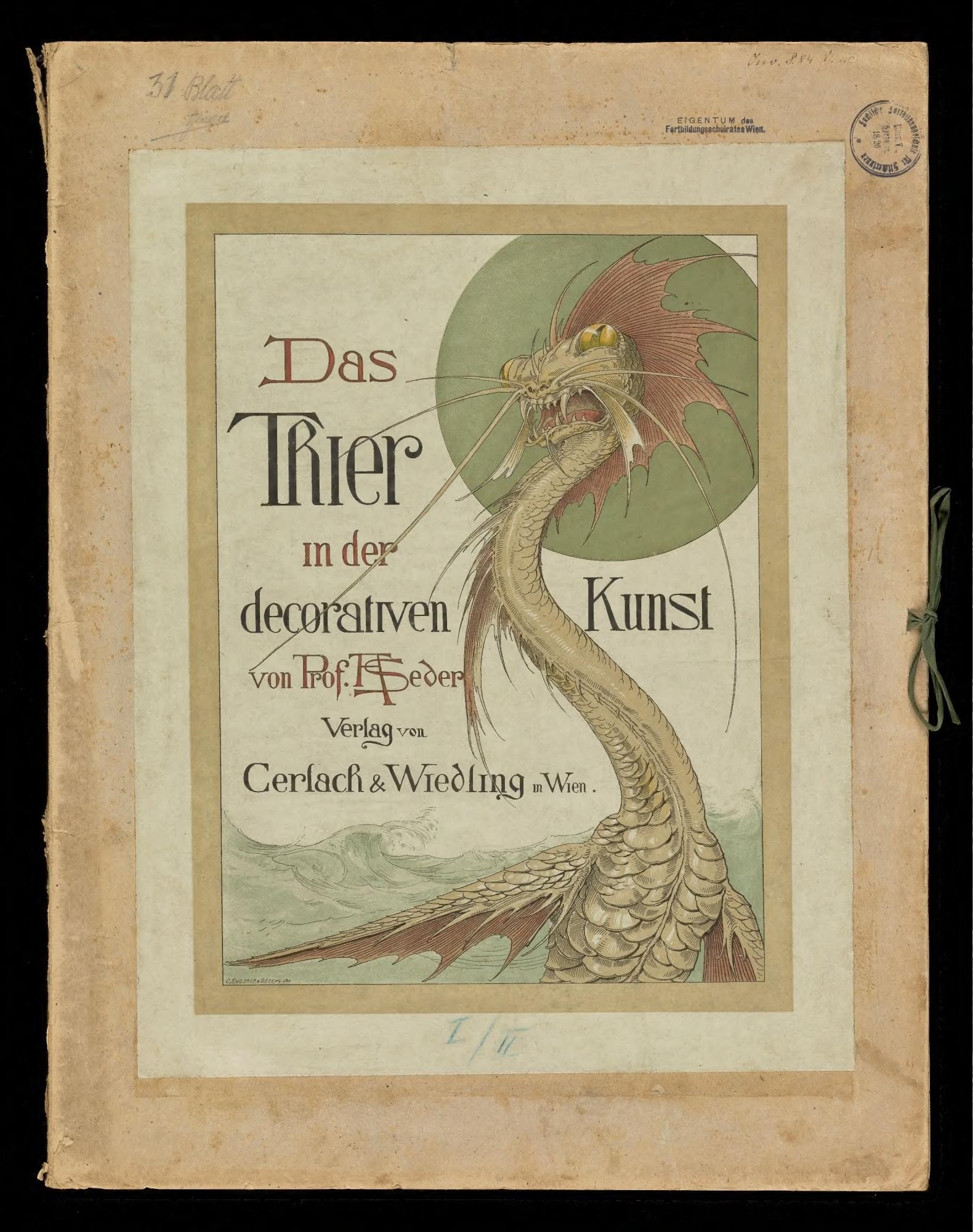 Portada ampliada de Das Tier in der decorativen Kunst