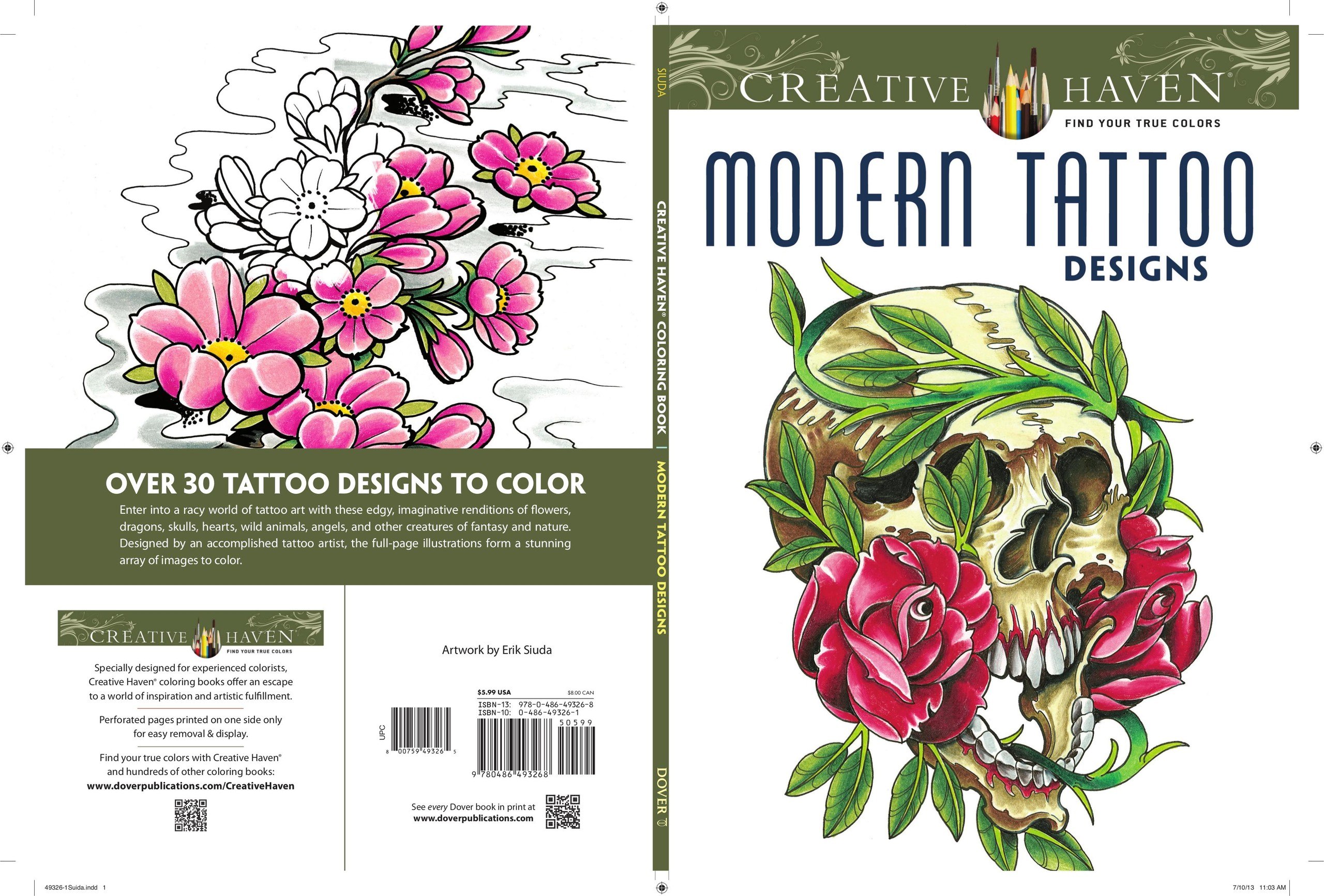 Portada ampliada de MODERN TATTOO DESIGNS