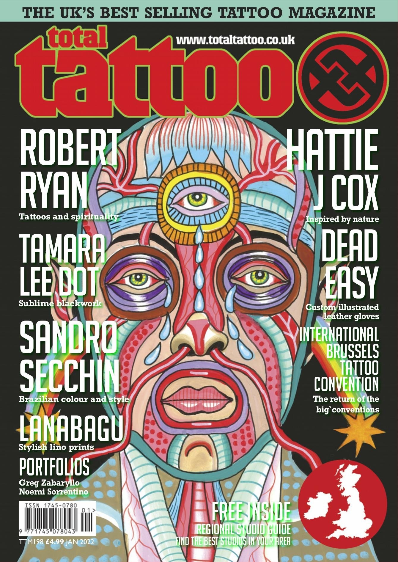 Portada ampliada de total tattoo