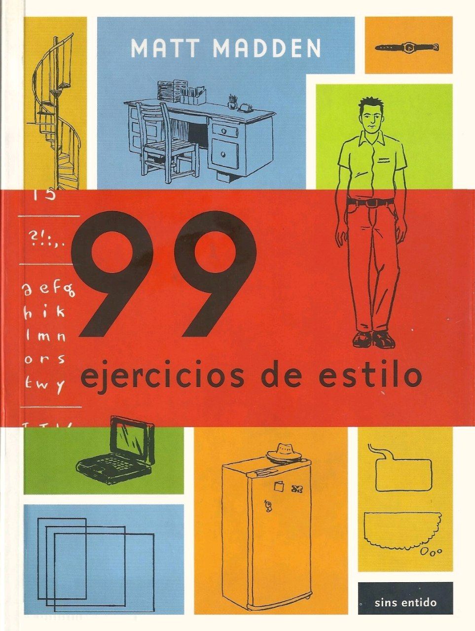 Portada ampliada de 99 ejercicios de estilo