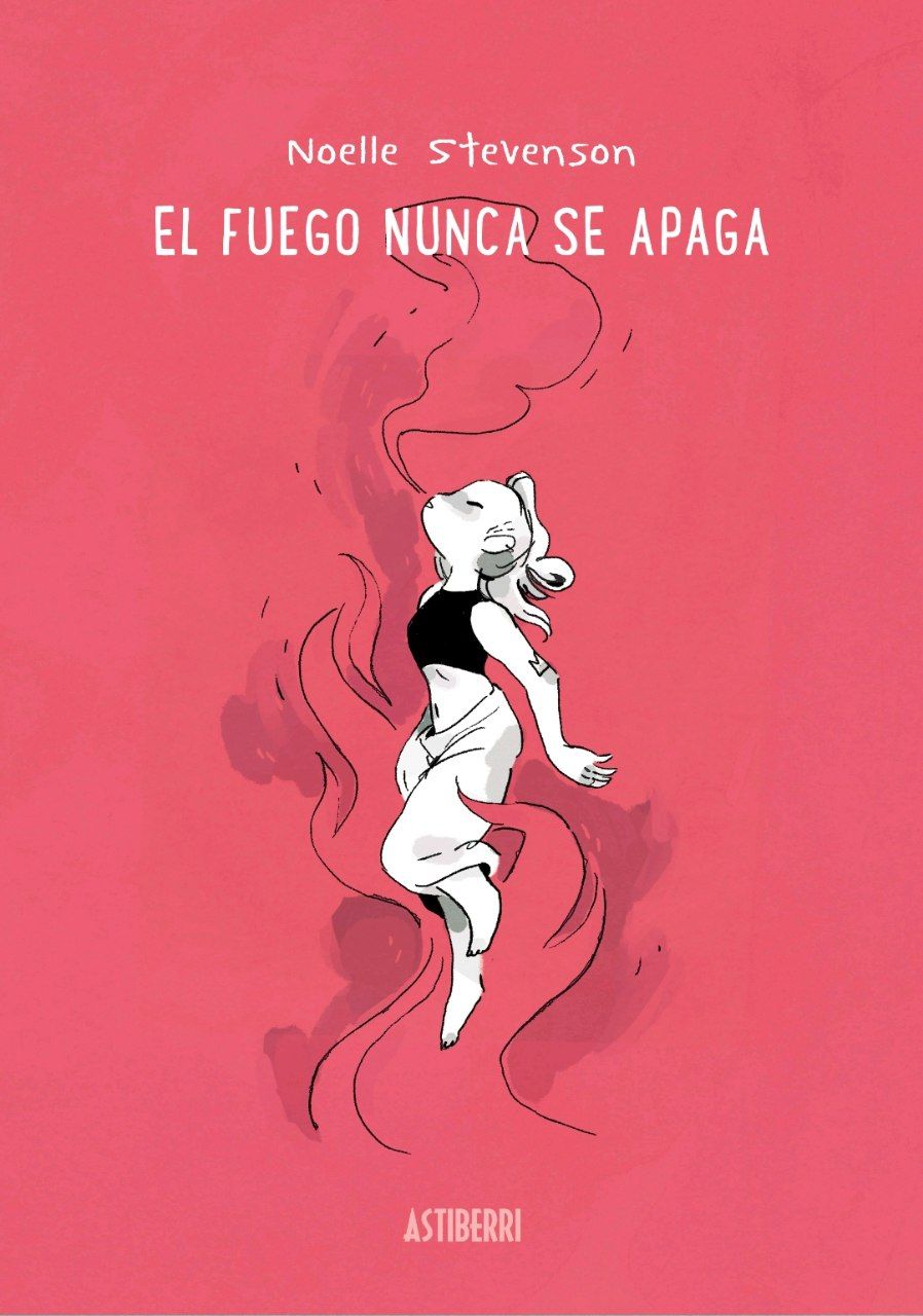 Portada ampliada de EL FUEGO NUNCA SE APAGA