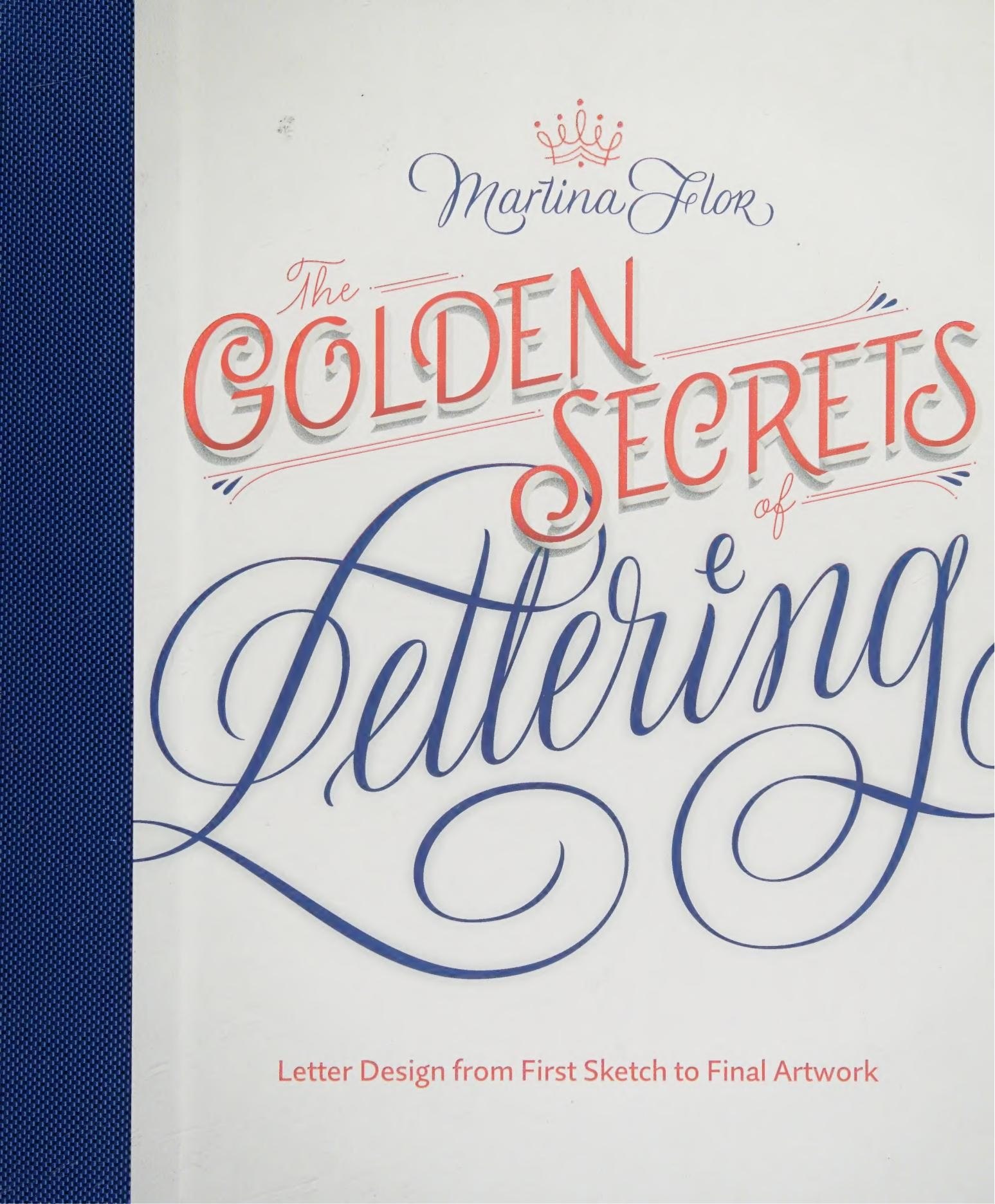 Portada ampliada de The Golden Secrets of Lettering