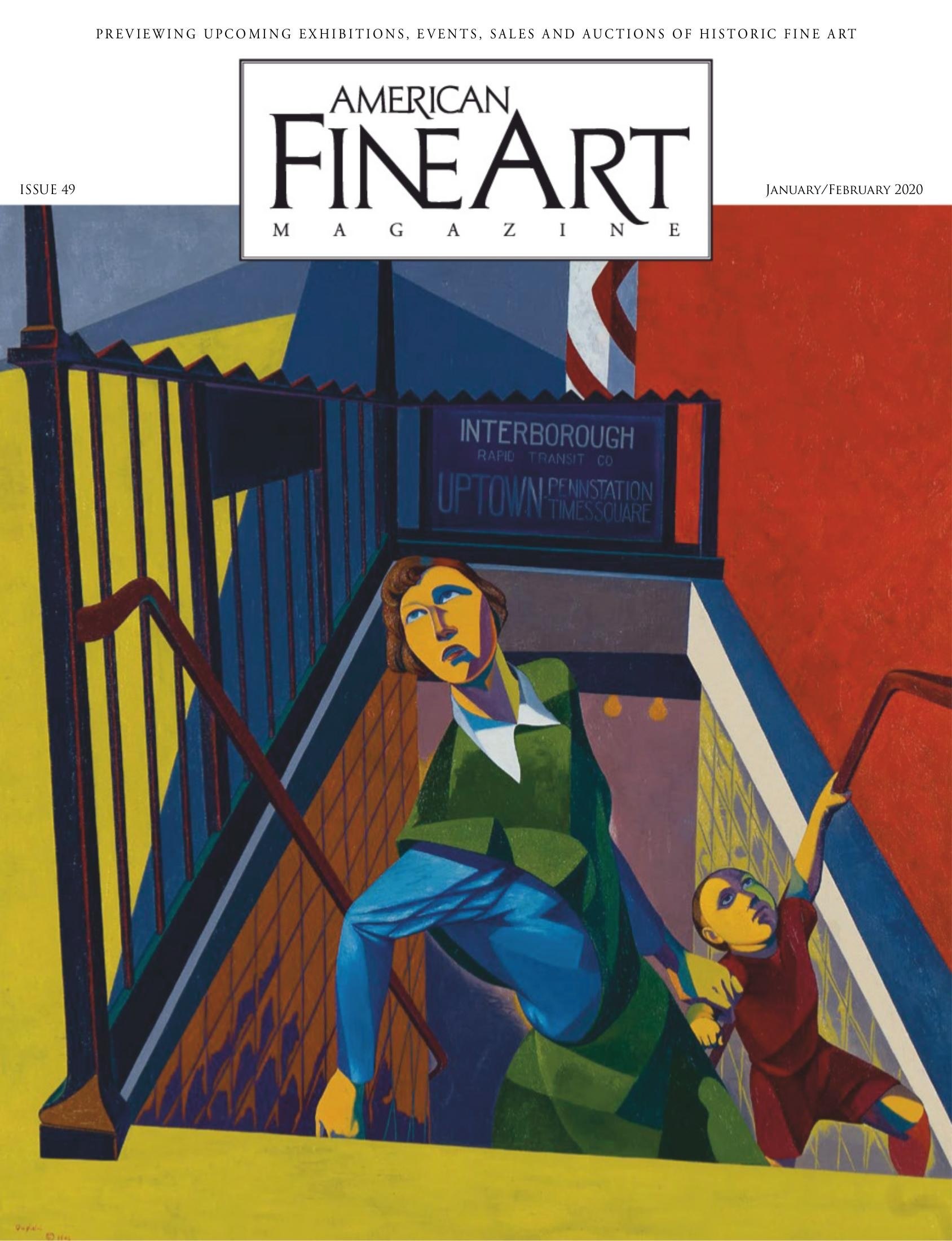 Portada ampliada de AMERICAN FINE ART MAGAZINE