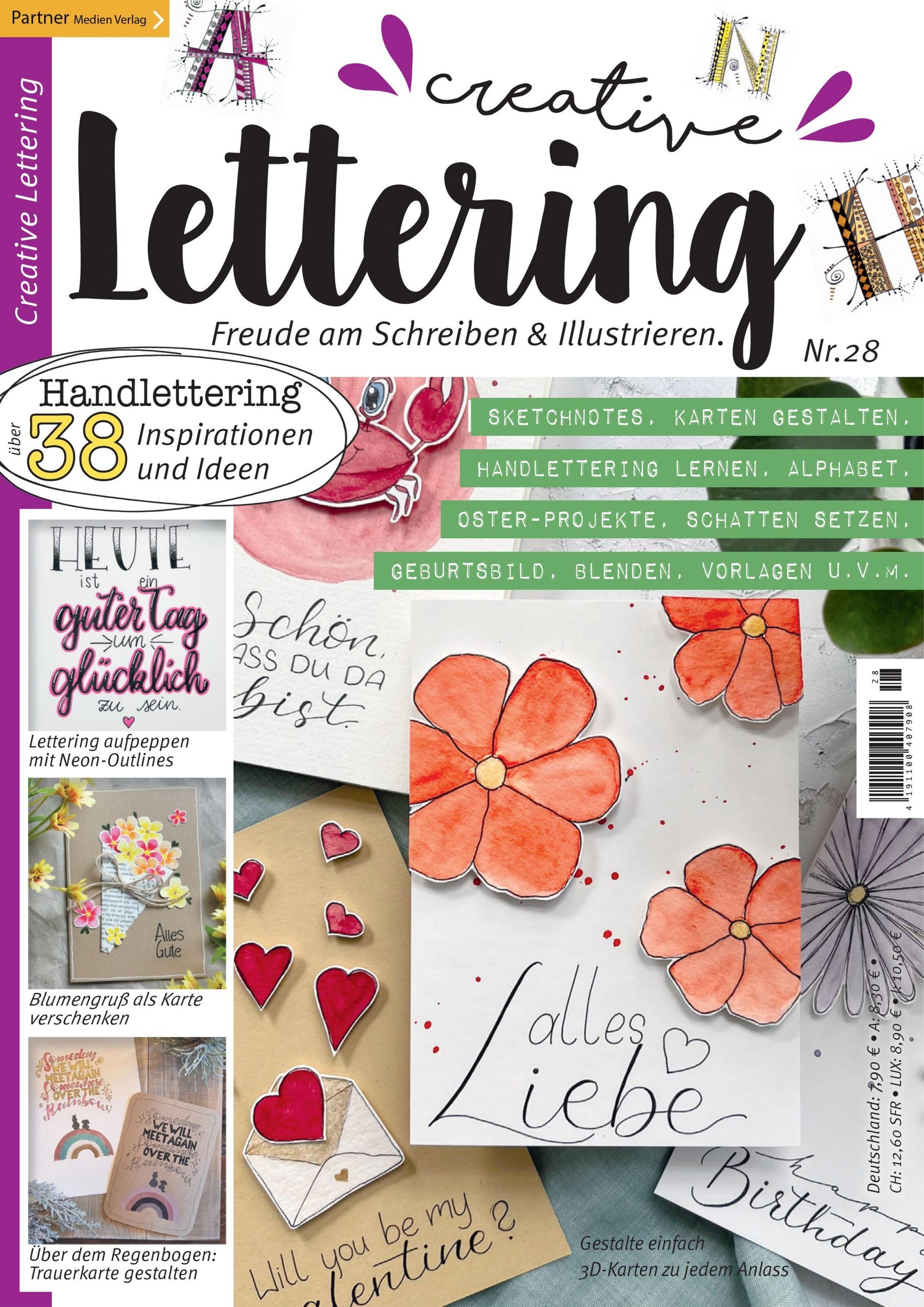 Portada ampliada de creative Lettering