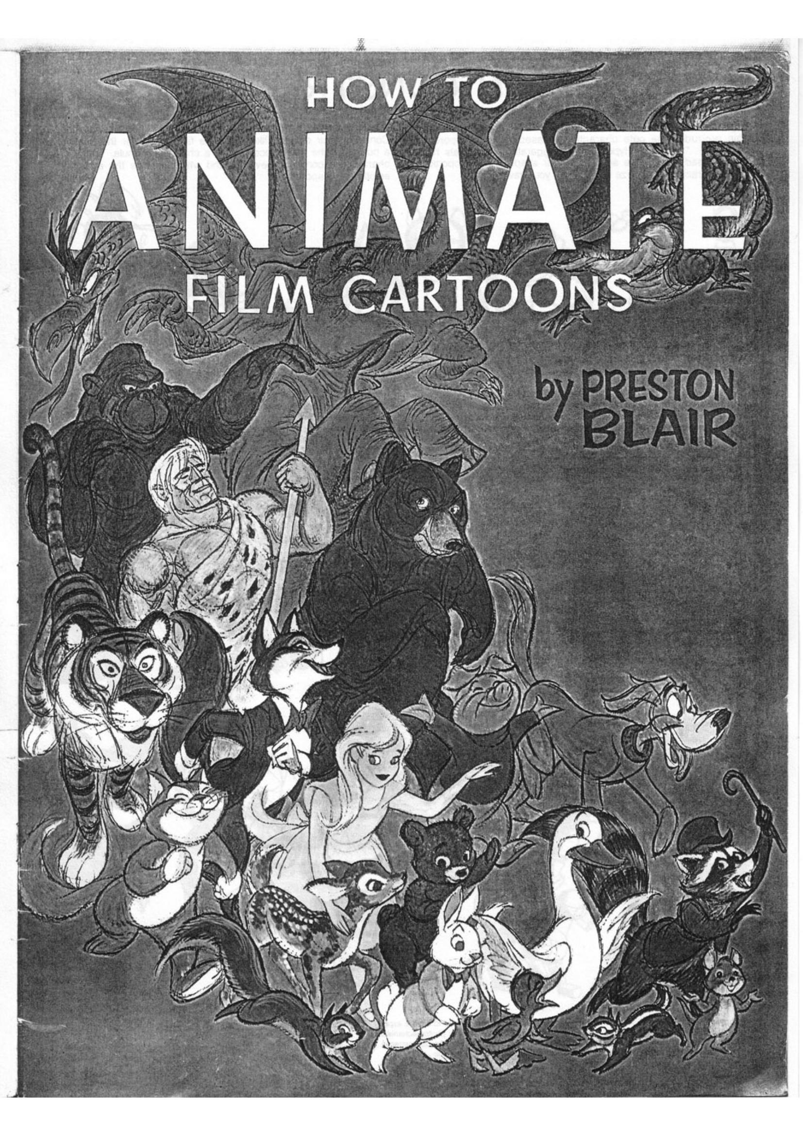 Portada ampliada de HOW TO ANIMATE FILM CARTOONS