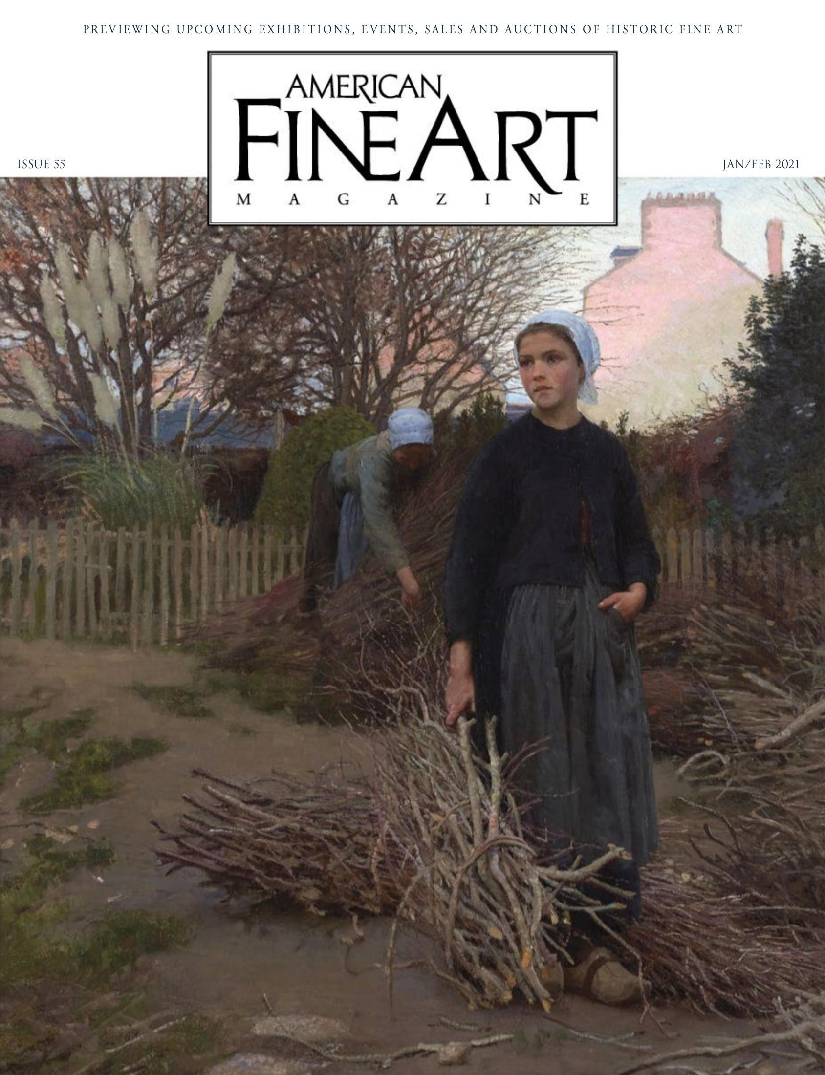 Portada ampliada de AMERICAN FINE ART MAGAZINE