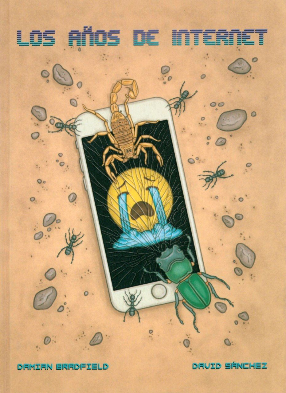 Portada ampliada de LOS AÑOS DE INTERNET