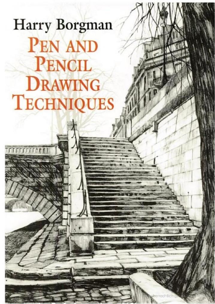 Portada ampliada de Pen and Pencil Drawing Techniques