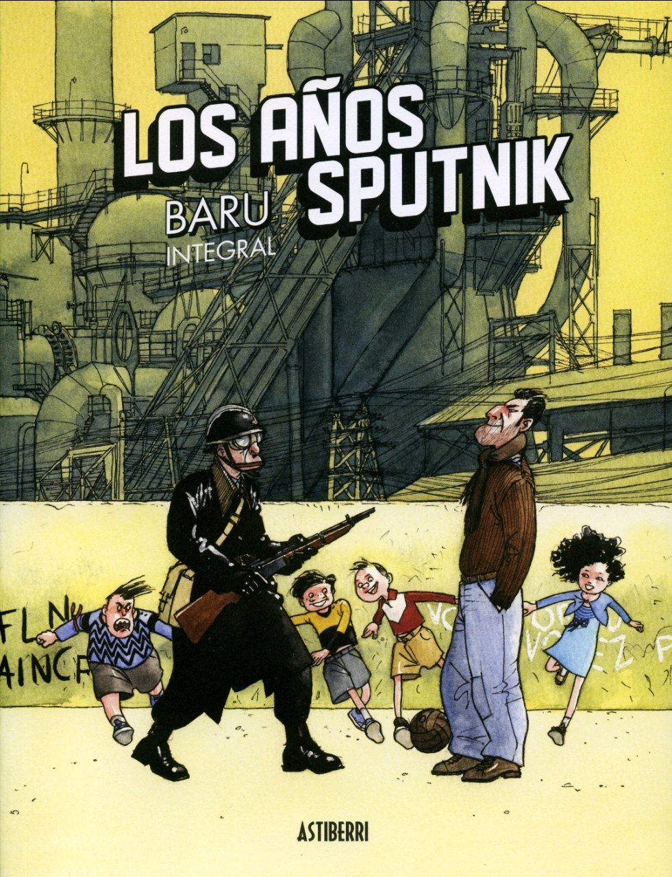 Portada ampliada de LOS AÑOS SPUTNIK
