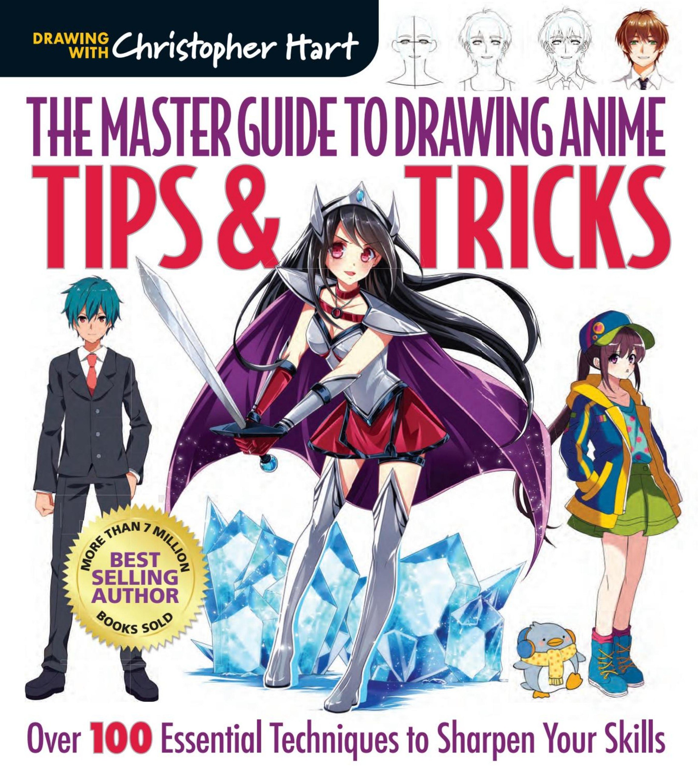 Portada ampliada de The Master Guide to Drawing Anime Tips & Tricks