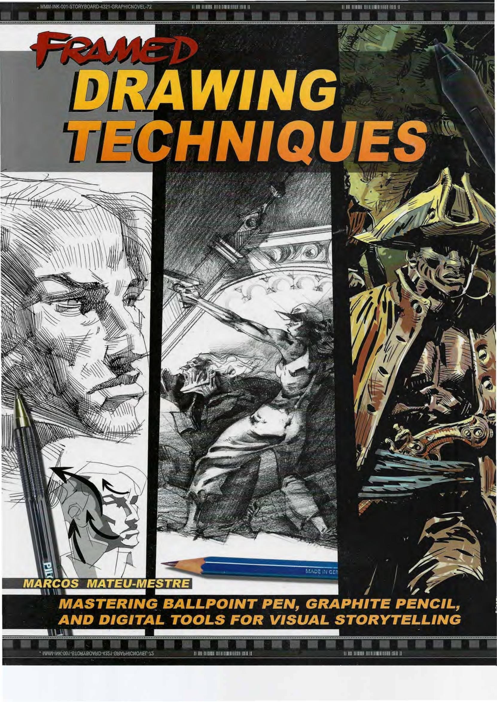 Portada ampliada de Framed Drawing Techniques