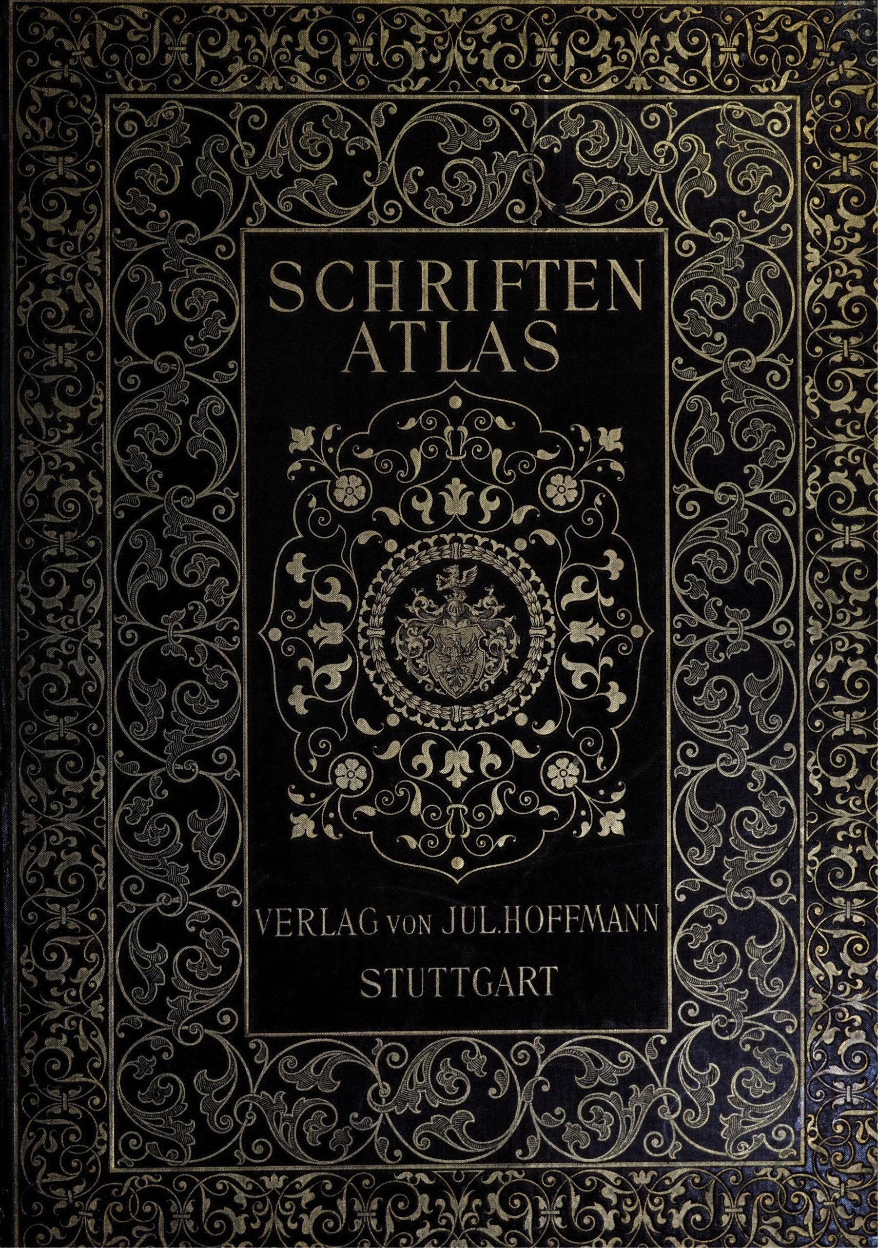 Portada ampliada de SCHRIFTEN ATLAS