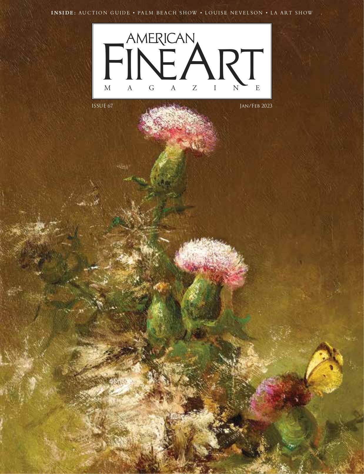 Portada ampliada de AMERICAN FINE ART MAGAZINE