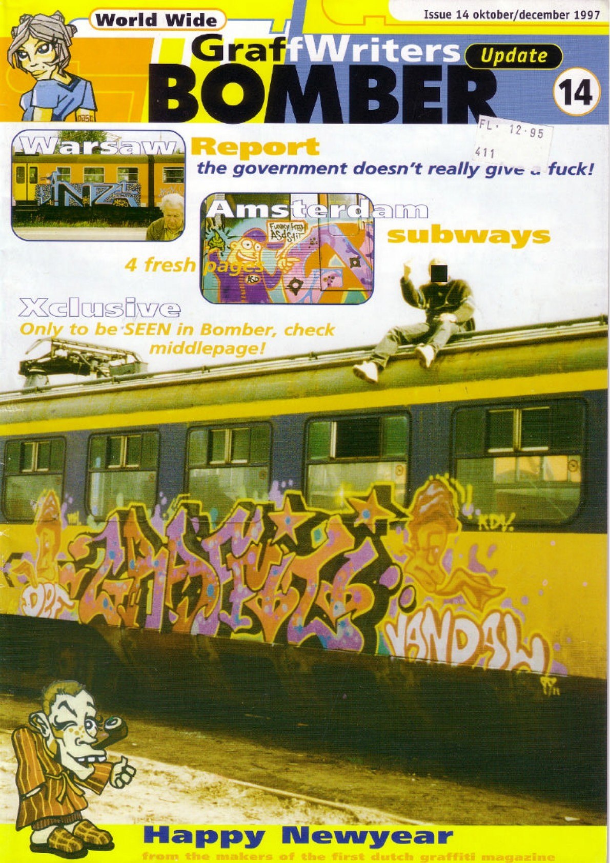 Portada ampliada de Graff Writers BOMBER