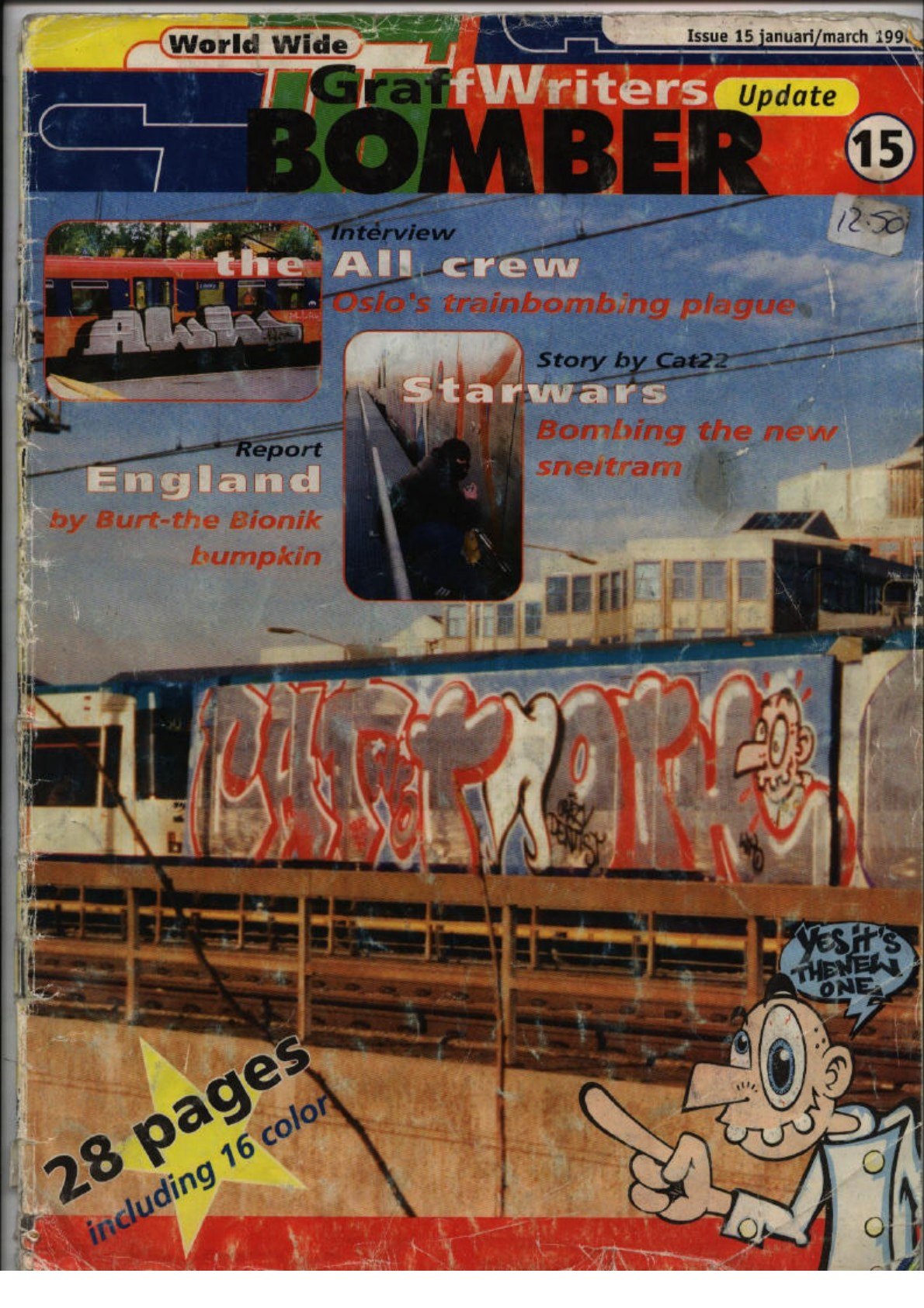 Portada ampliada de BOMBER