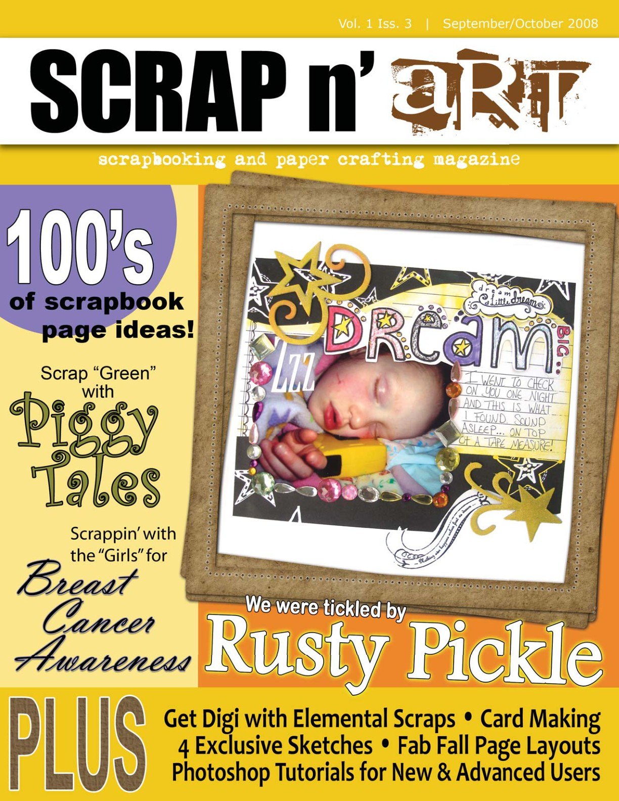 Portada ampliada de SCRAP n' ART