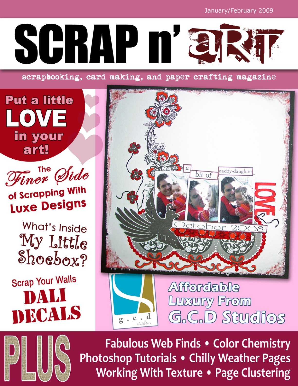 Portada ampliada de SCRAP n' ART