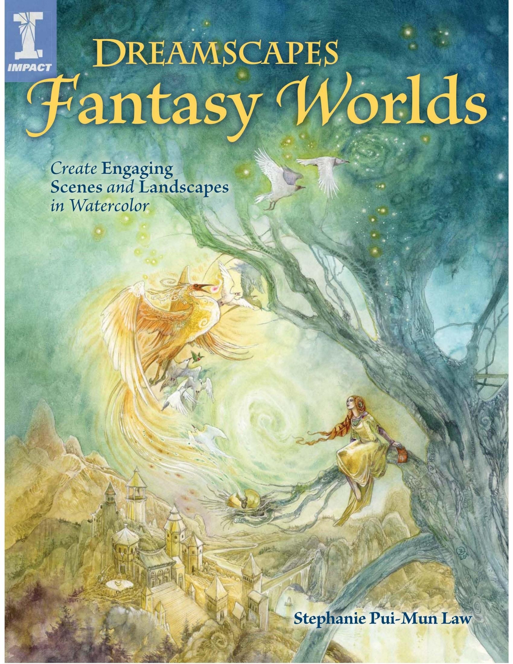 Portada ampliada de Dreamscapes Fantasy Worlds
