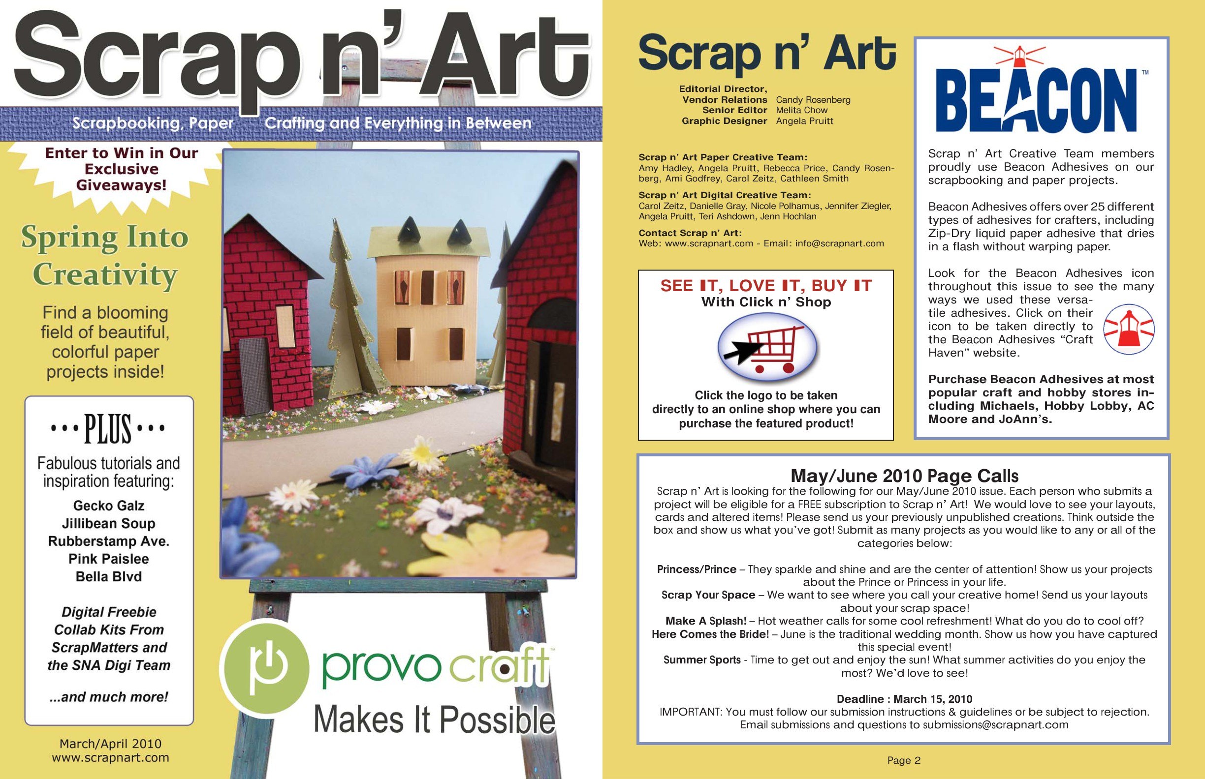 Portada ampliada de Scrap n' Art