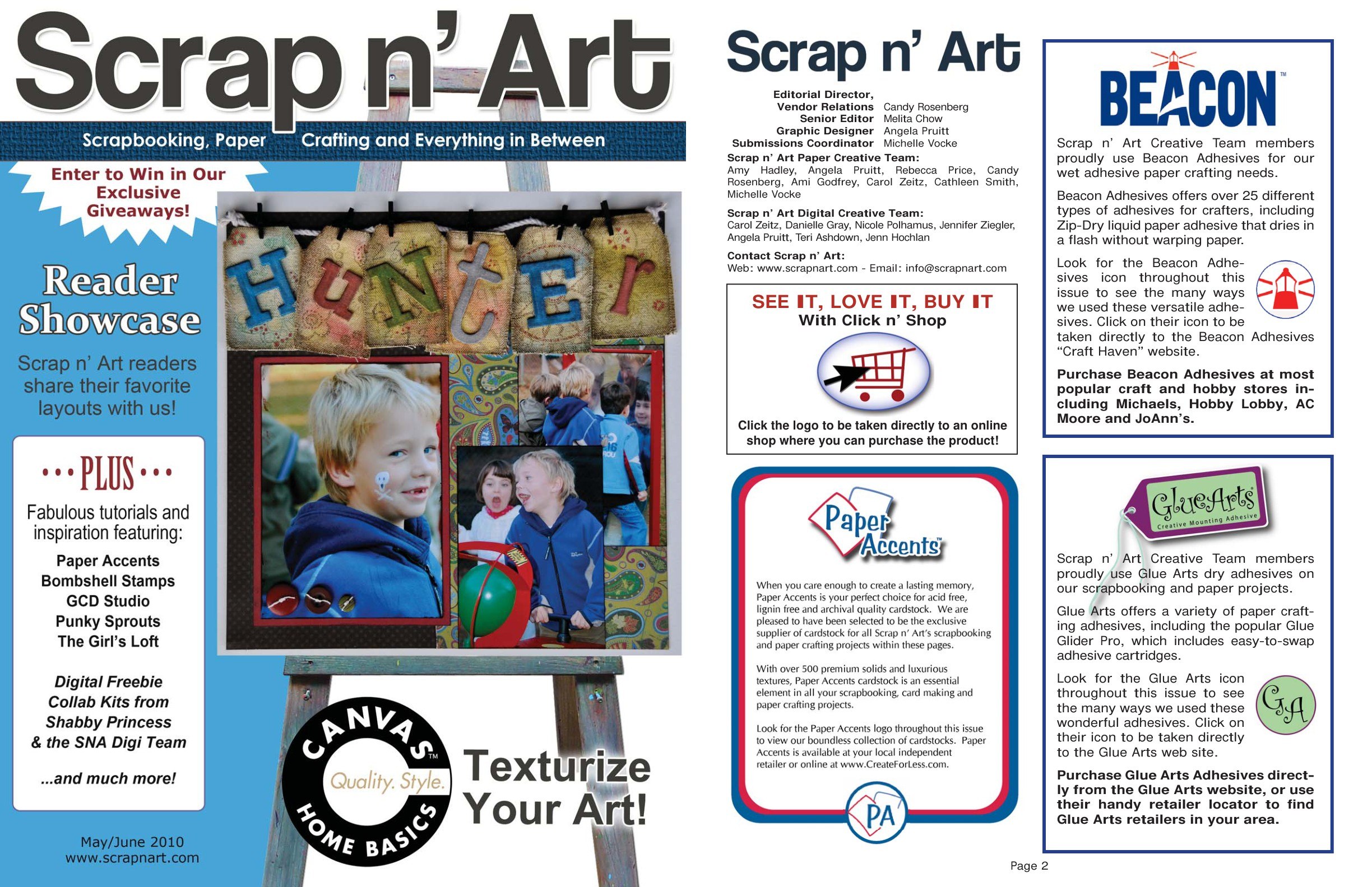 Portada ampliada de Scrap n' Art