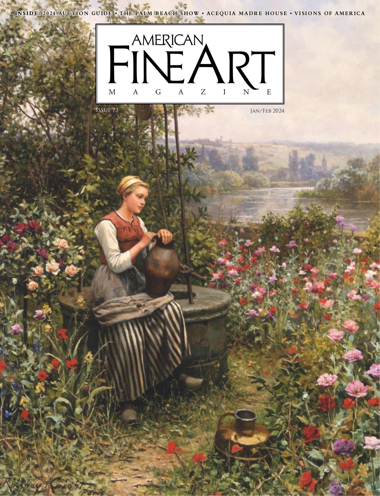 Portada ampliada de AMERICAN FINE ART MAGAZINE