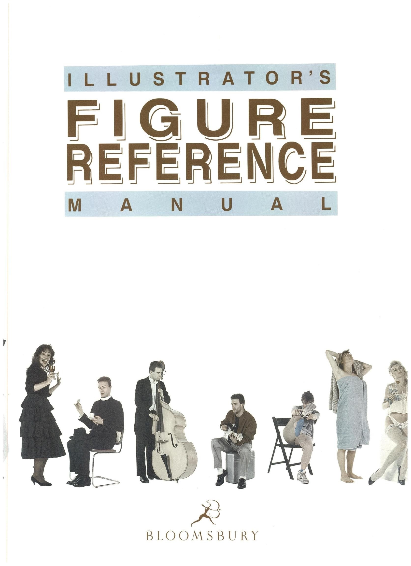 Portada ampliada de ILLUSTRATOR'S FIGURE REFERENCE MANUAL