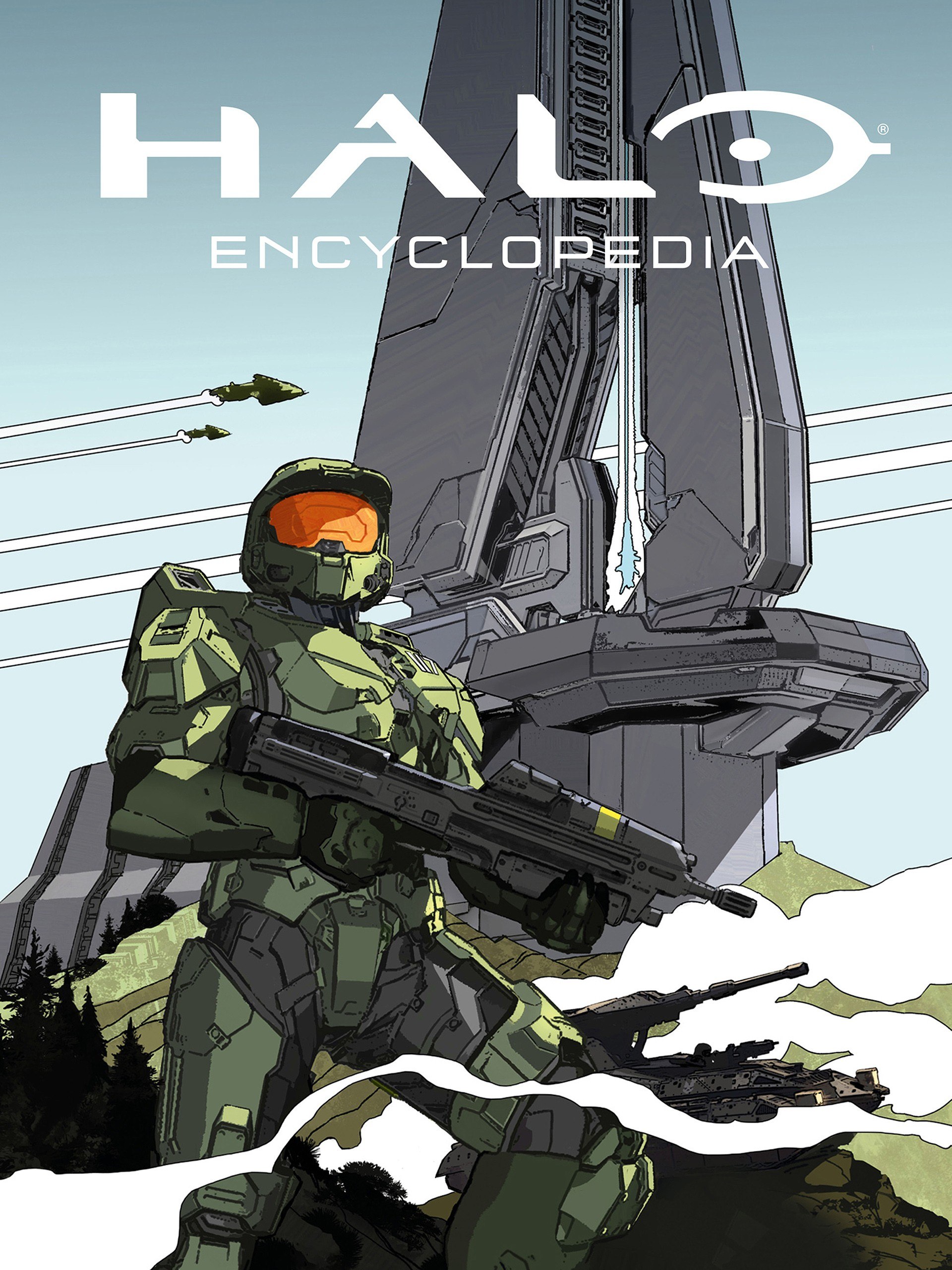 Portada ampliada de HALO ENCYCLOPEDIA