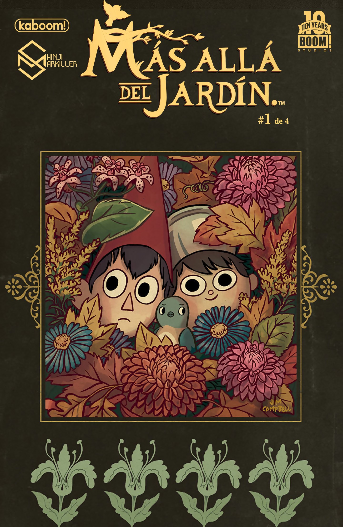 Portada ampliada de MÁS ALLÁ DEL JARDÍN...