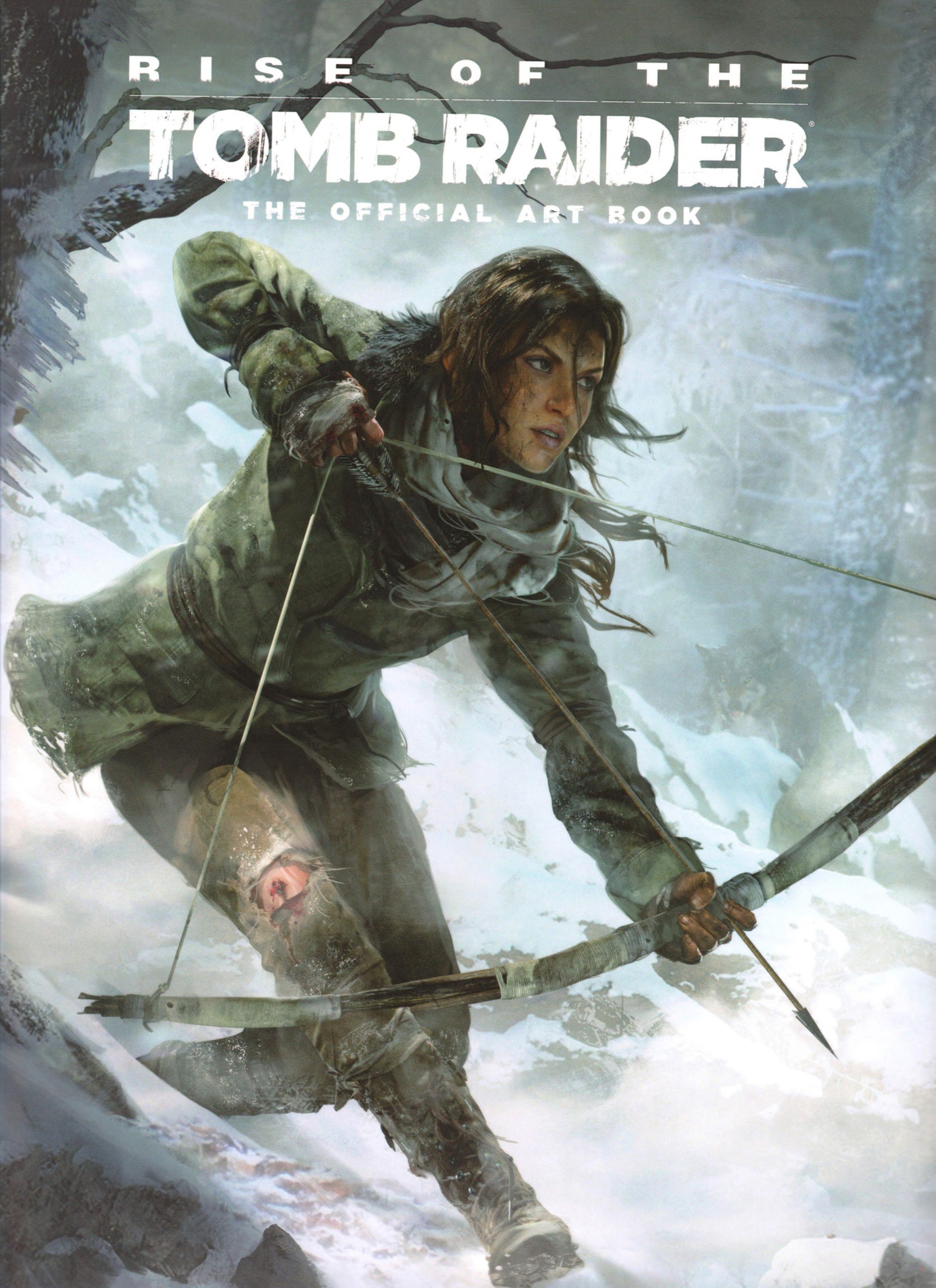 Portada ampliada de Rise of the Tomb Raider: The Official Art Book