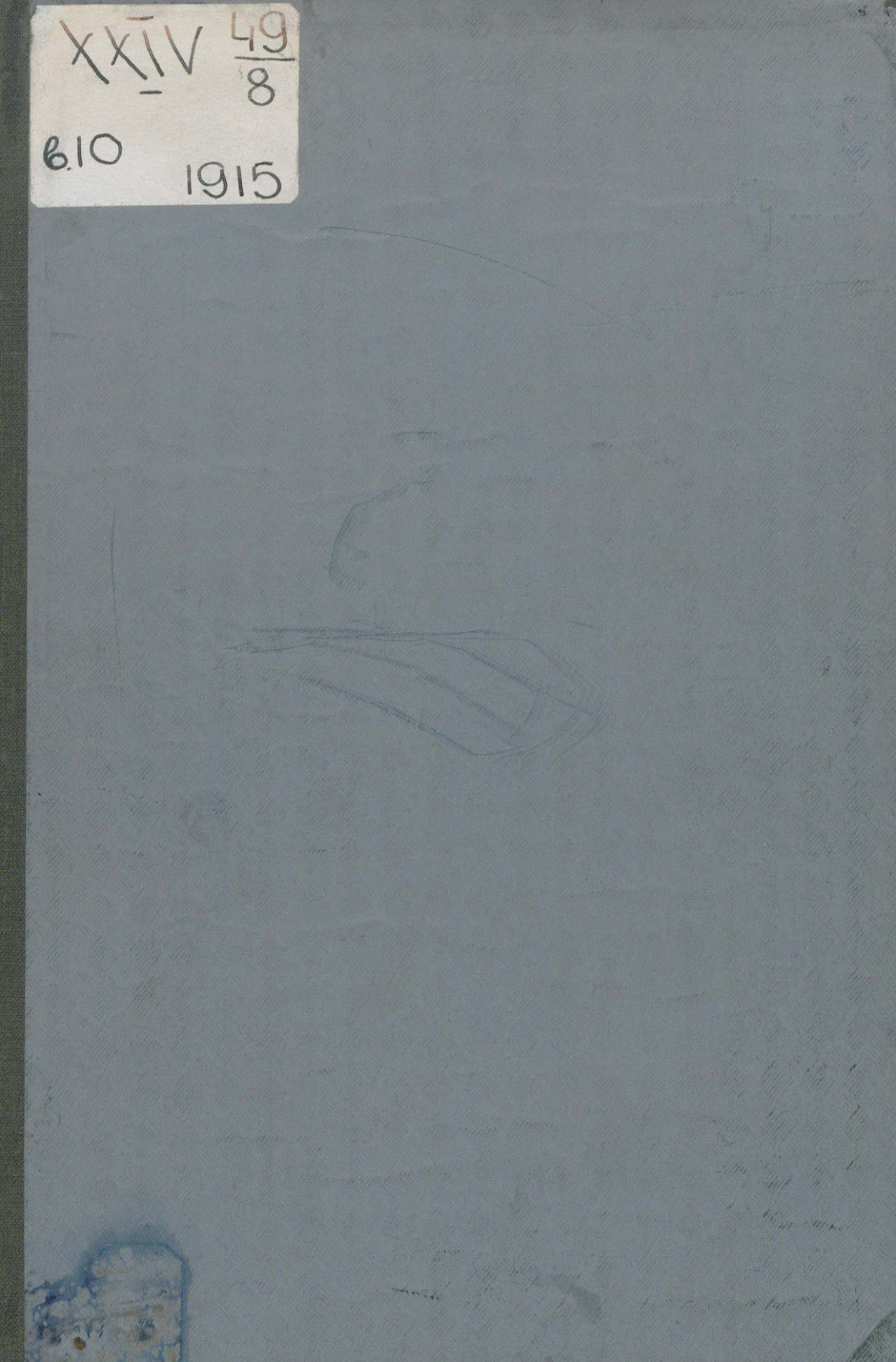 Portada ampliada de Ежегодник_общества_архитекторов_художников_Выпуск_10_1915 1915