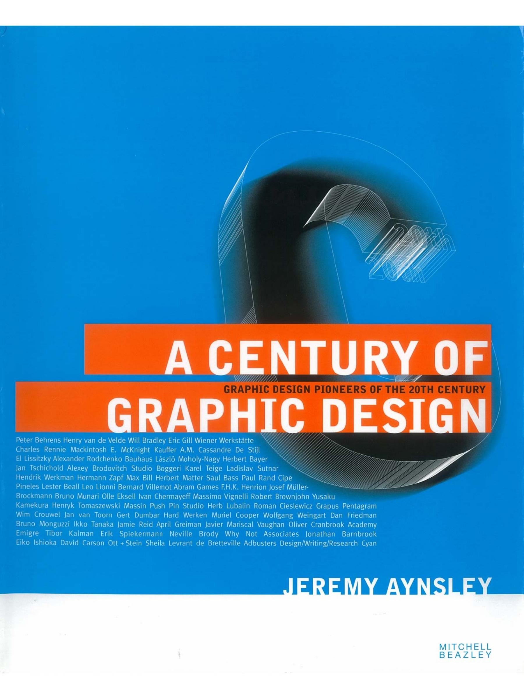 Portada ampliada de A CENTURY OF GRAPHIC DESIGN