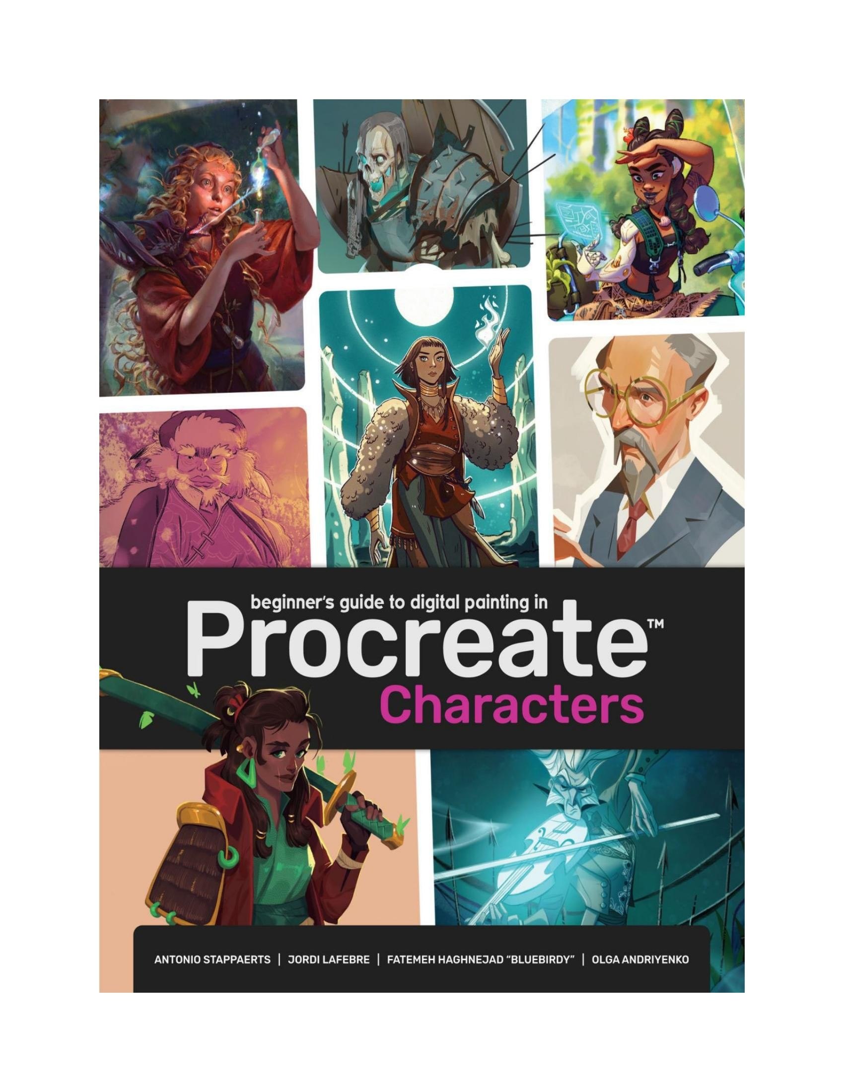 Portada ampliada de beginner's guide to digital painting in Procreate Characters