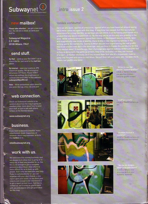 Portada ampliada de Subwaynet
